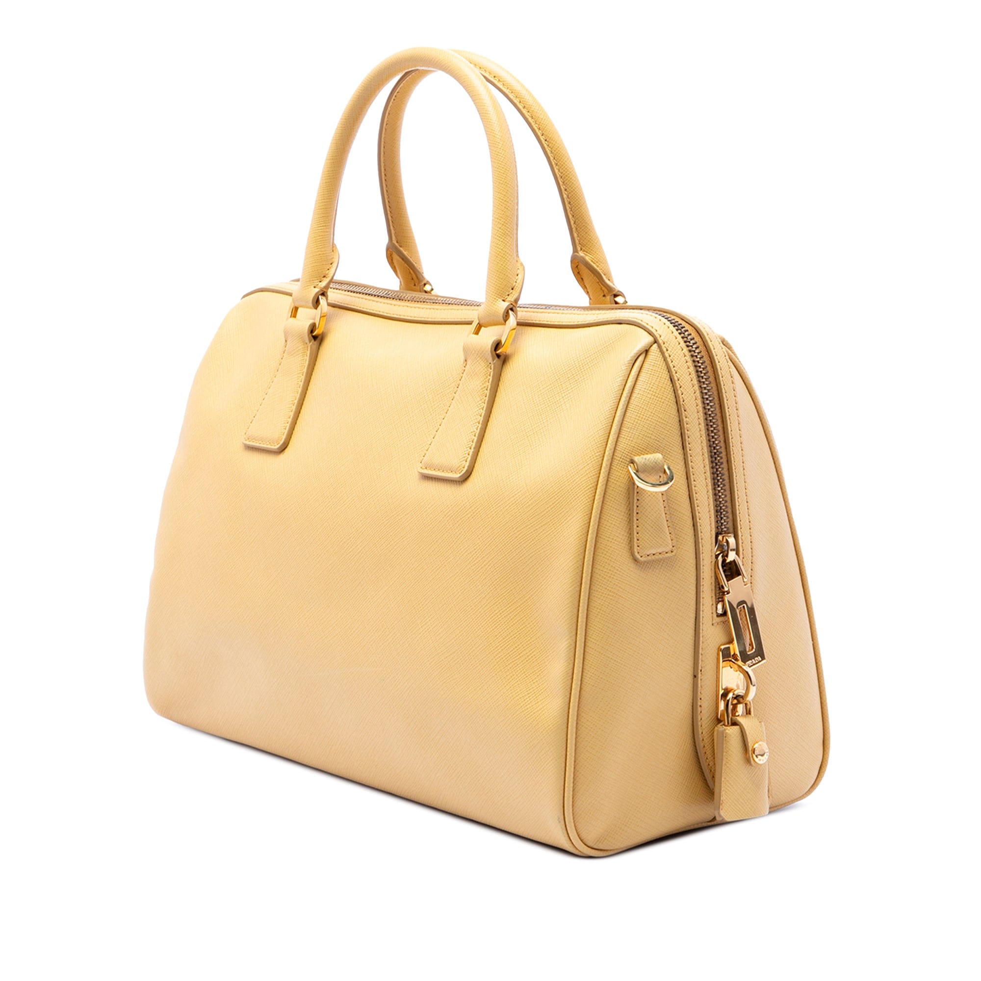Prada Saffiano Lux Boston Bag