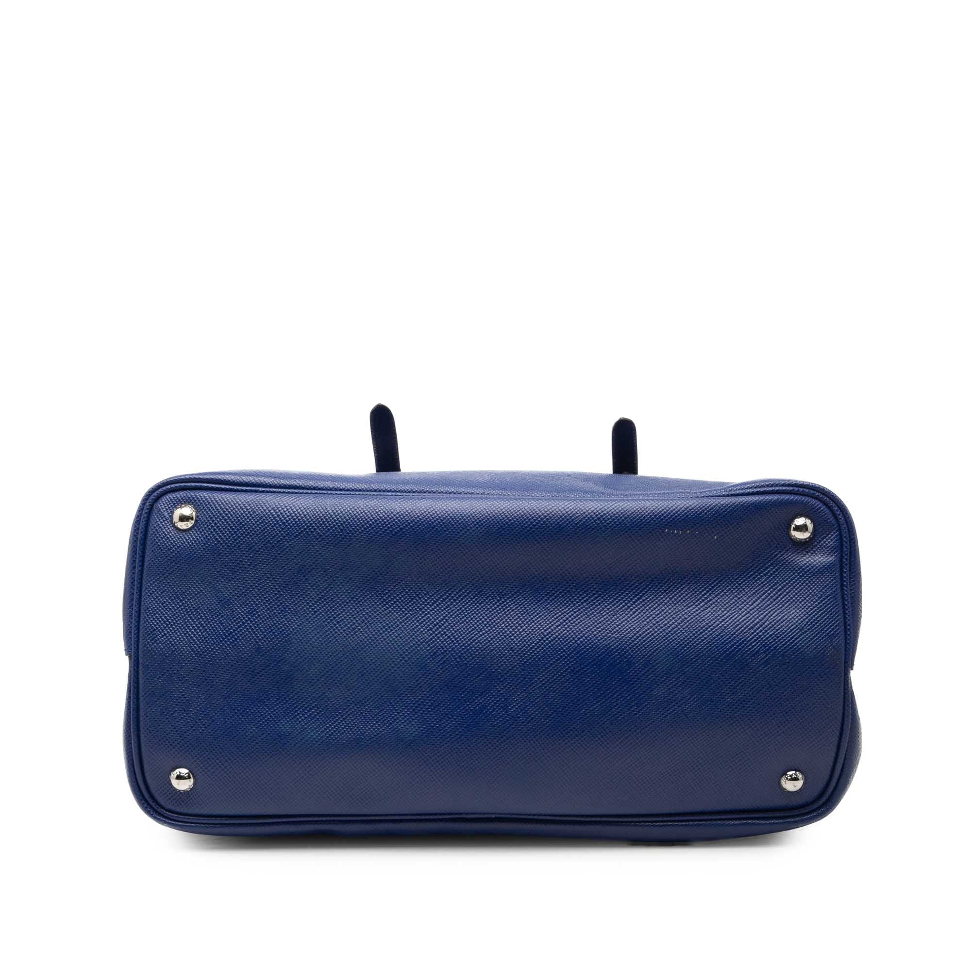 Prada Medium Saffiano Cuir Double Handle Satchel