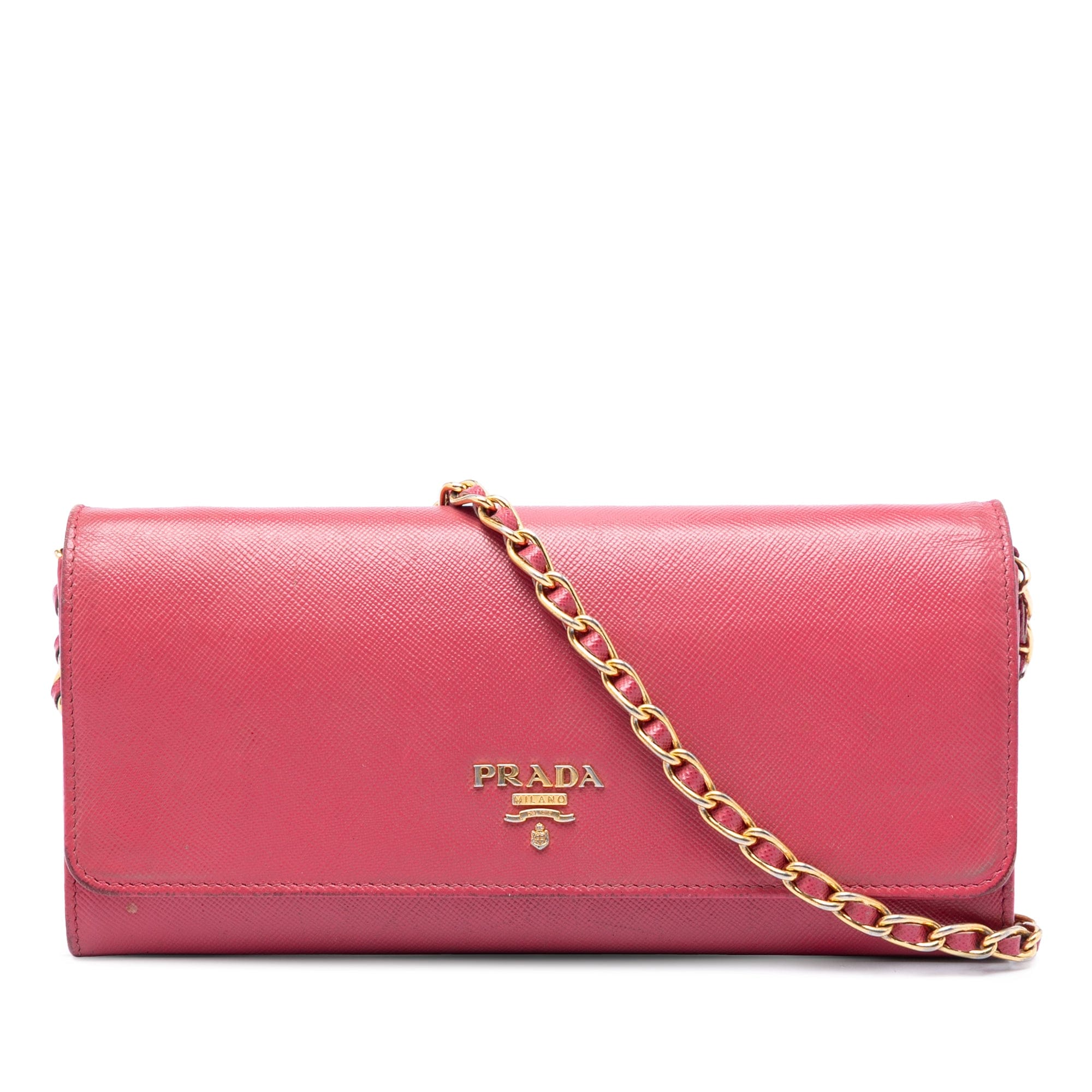 Prada Saffiano Wallet On Chain