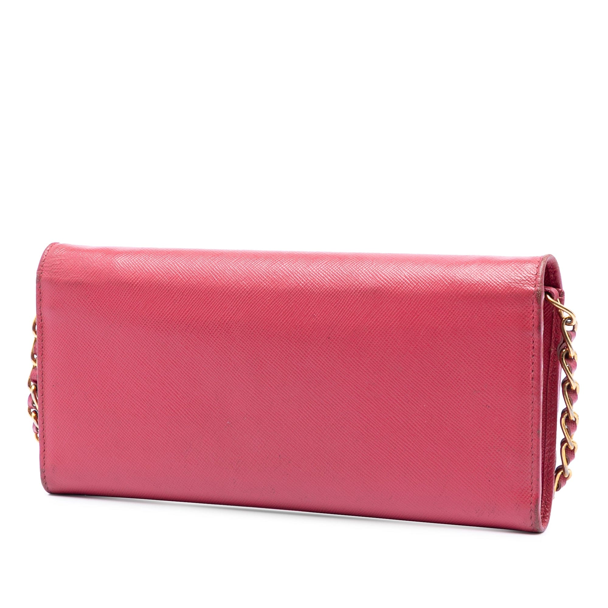 Prada Saffiano Wallet On Chain