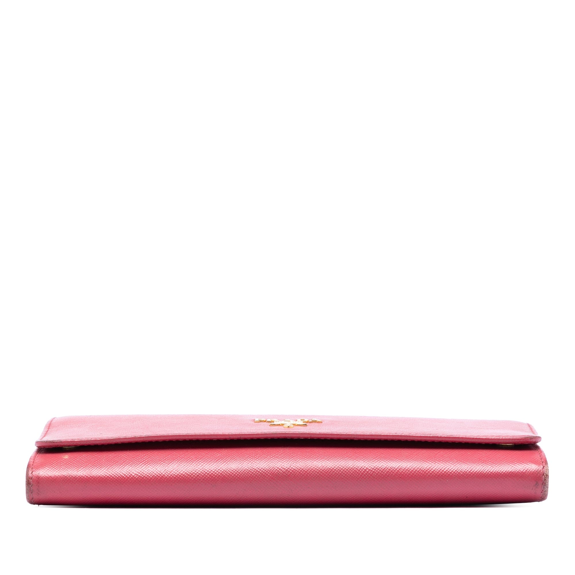 Prada Saffiano Wallet On Chain