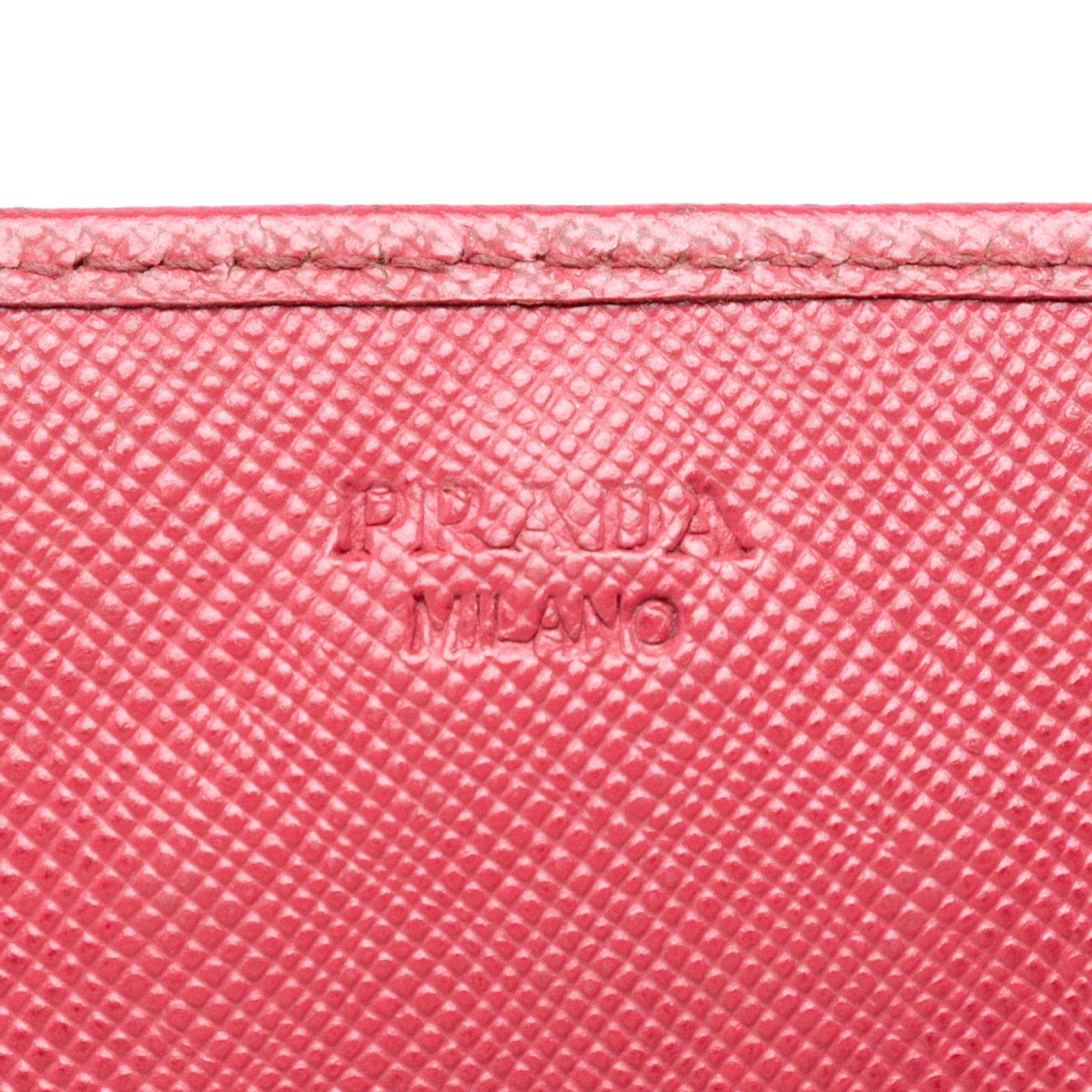 Prada Saffiano Wallet On Chain