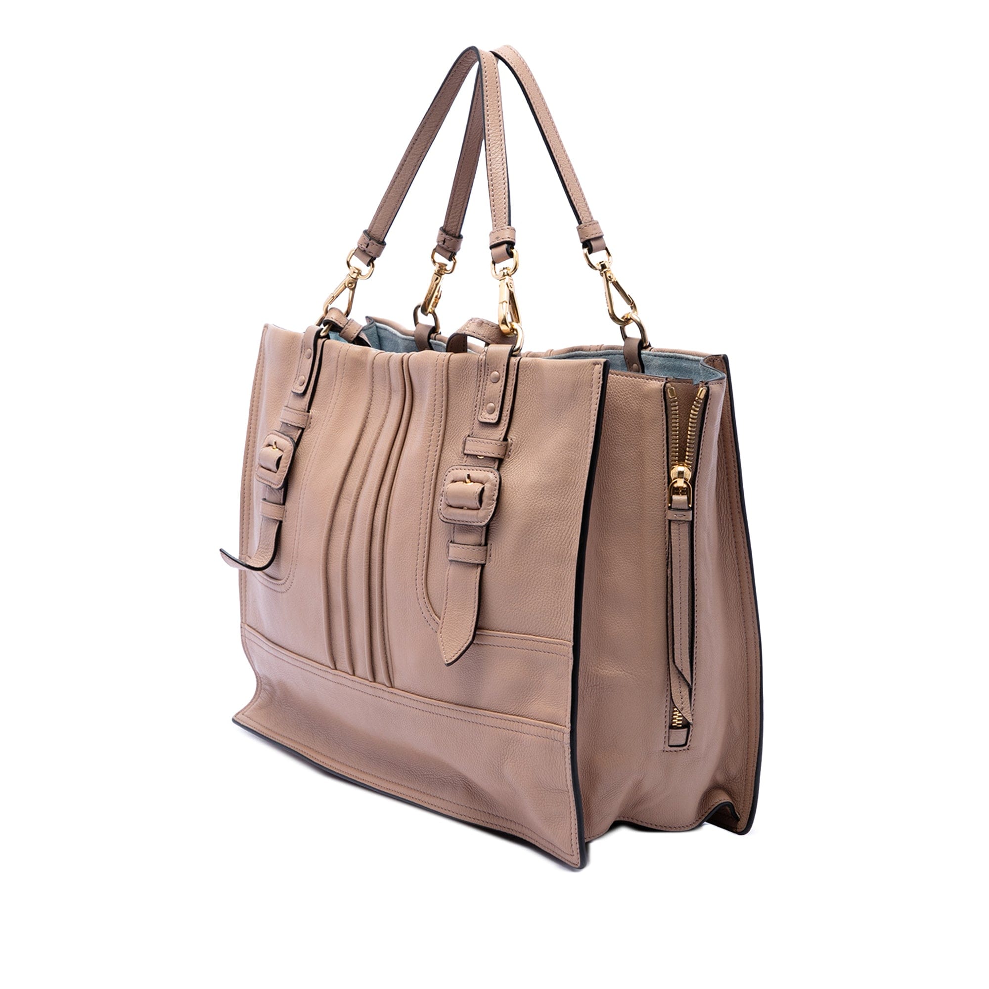 Prada Calfskin Etiquette Satchel