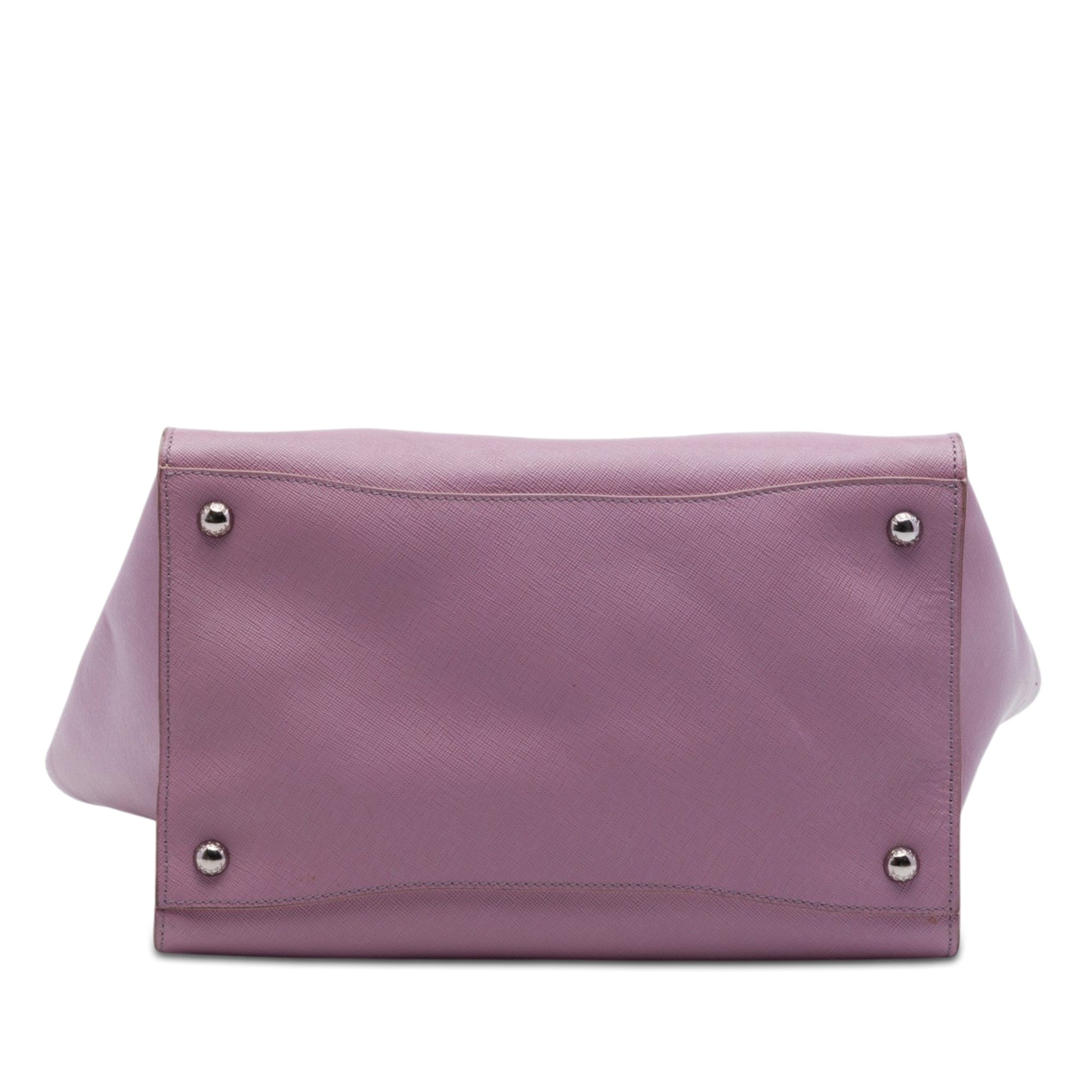 Prada Medium Saffiano Twin Pocket Satchel