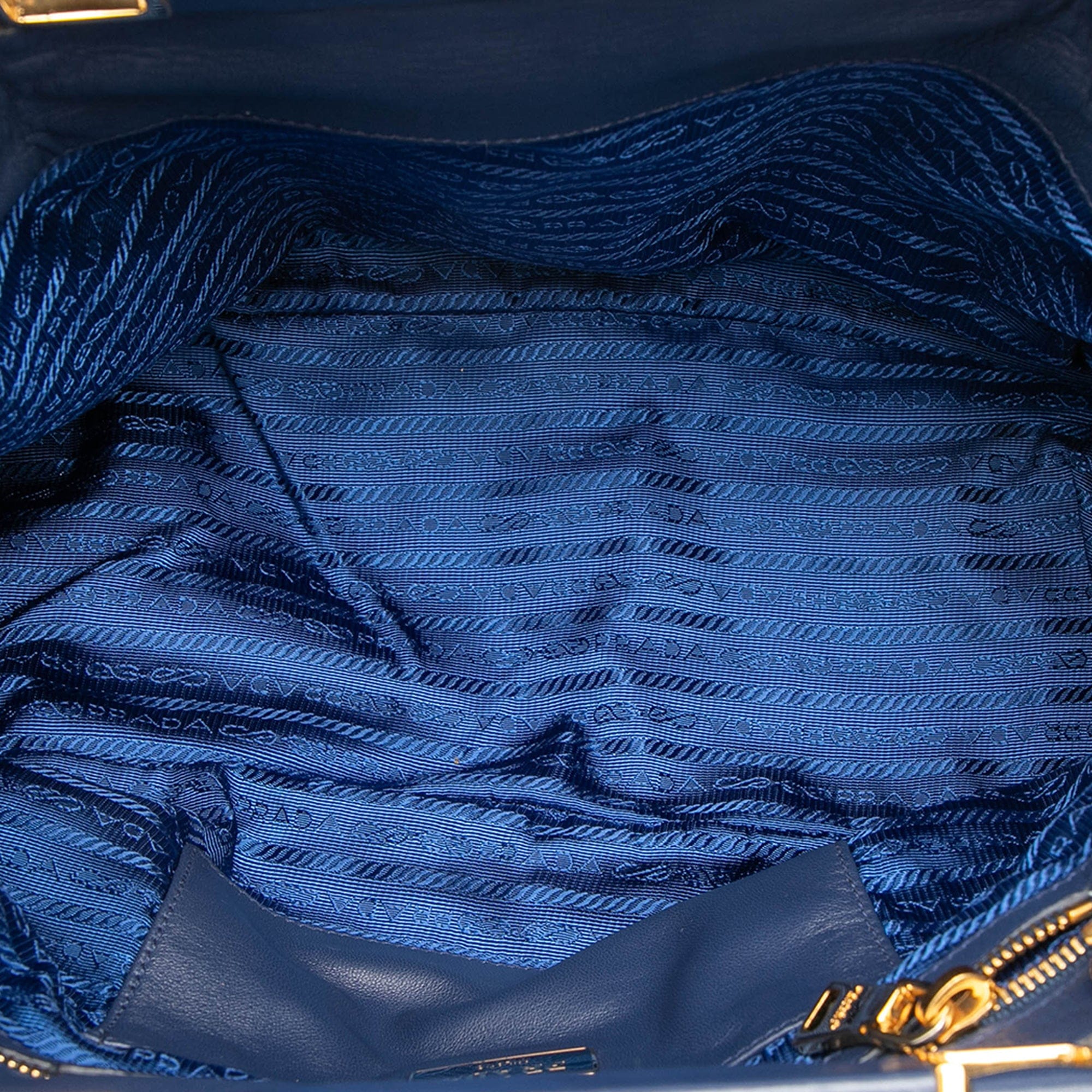 Prada Tessuto Gaufre Frame Satchel