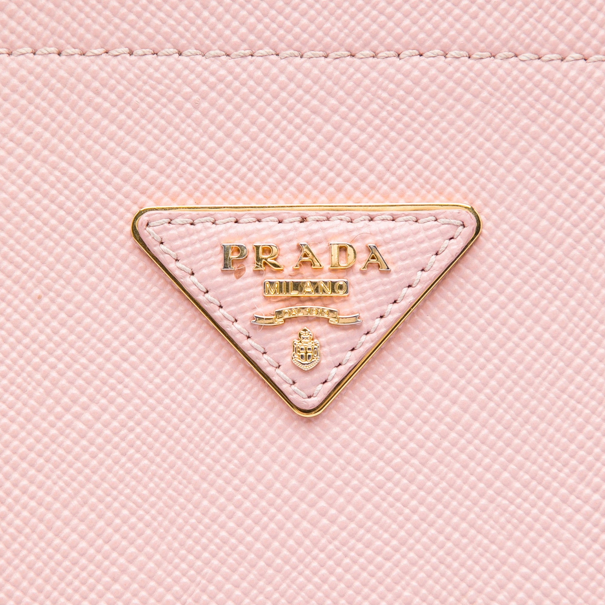 Prada Medium Saffiano Cuir Double Satchel