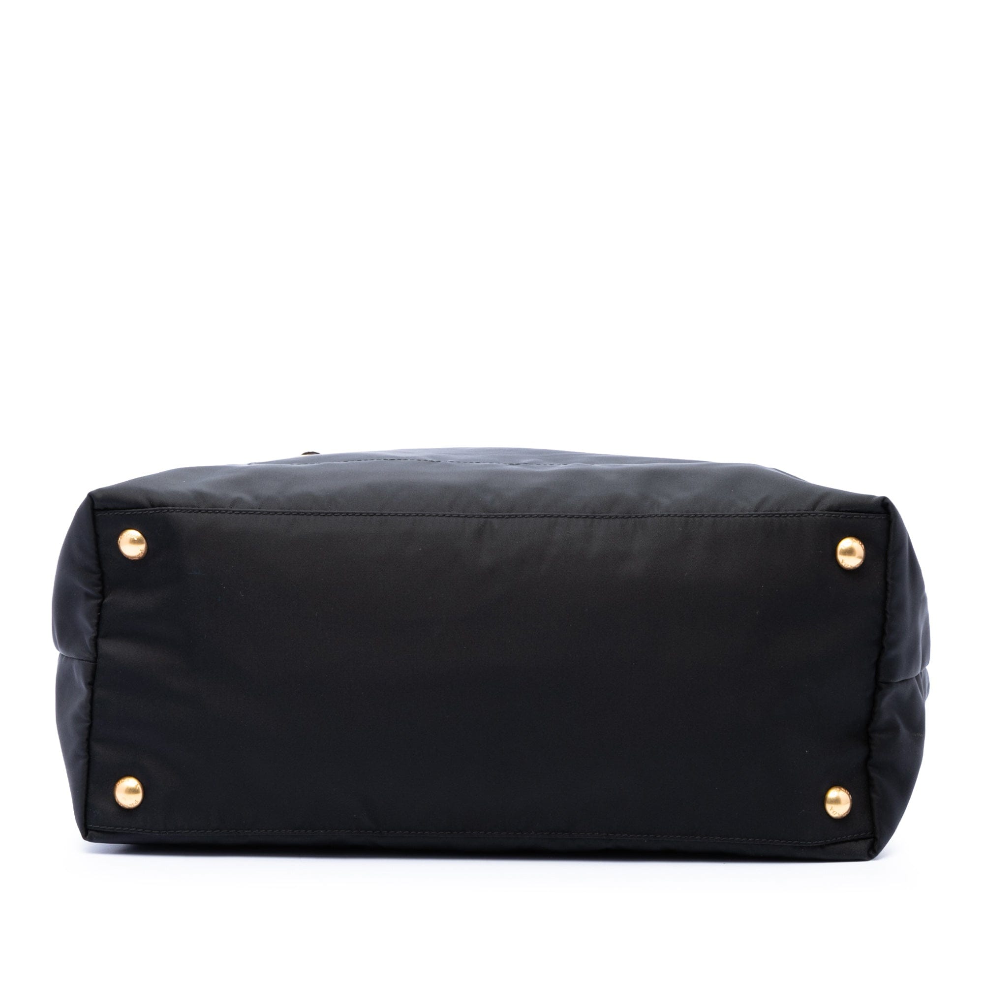 Prada Saffiano Trimmed Tessuto Satchel