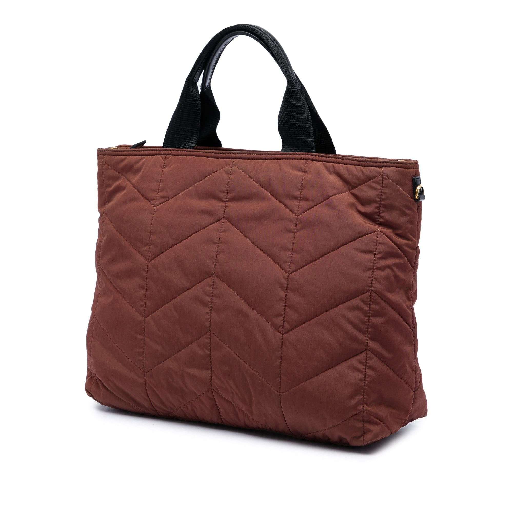 Prada Impuntu Tessuto Satchel