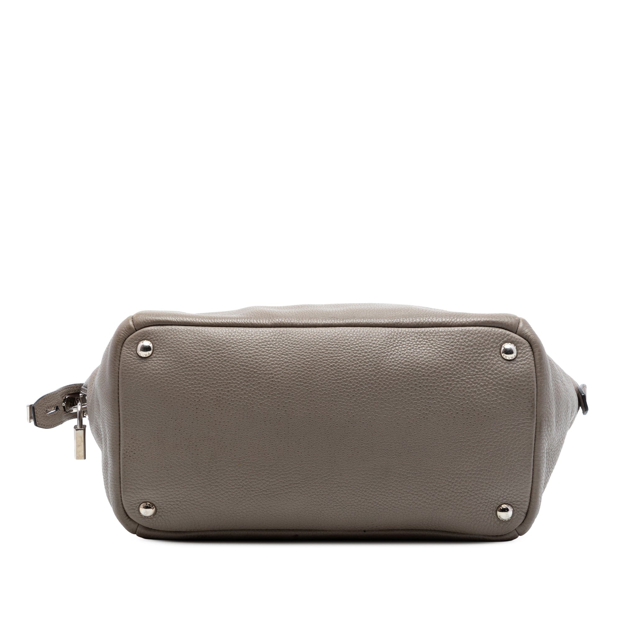 Prada Vitello Daino Double Handle Bag