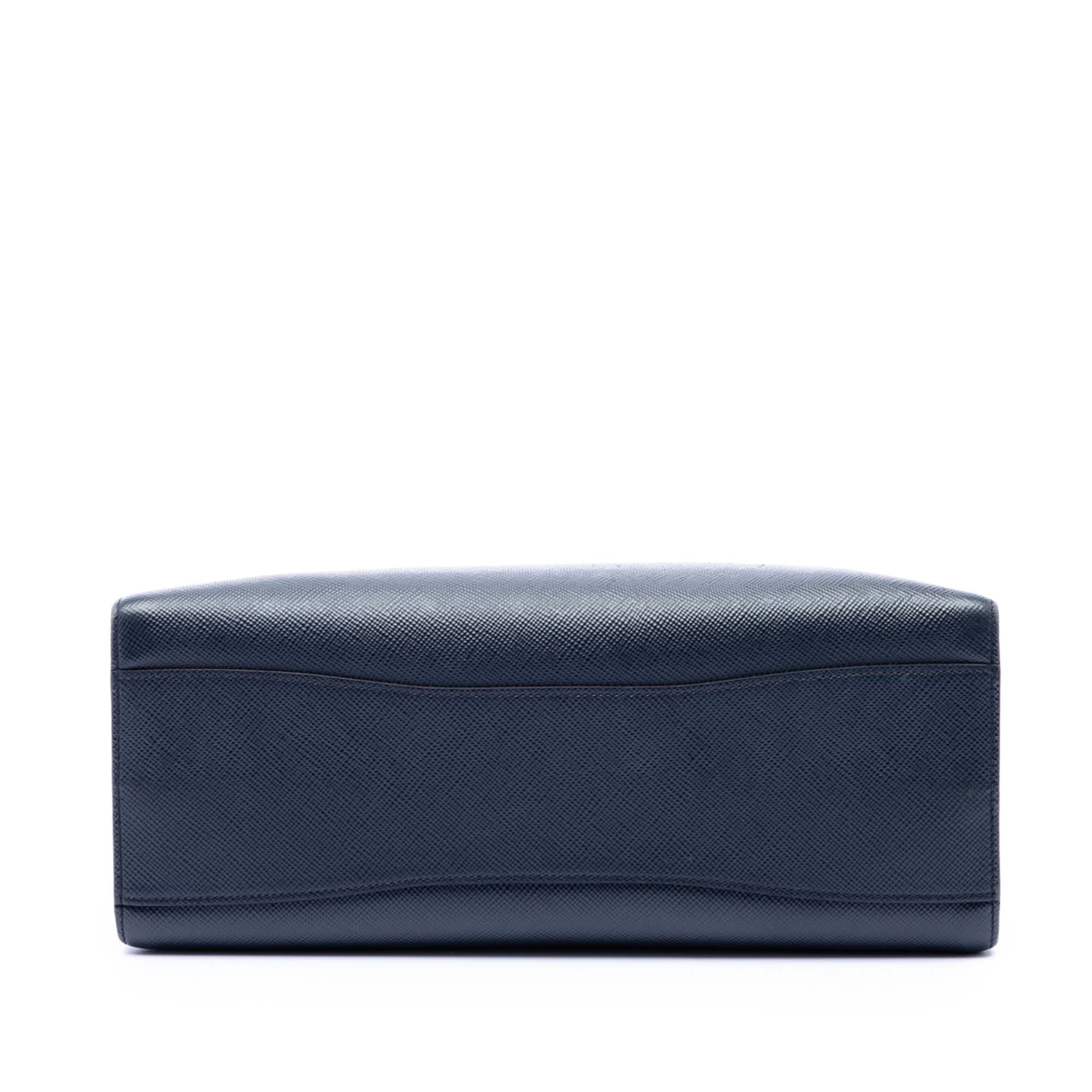 Prada Medium Saffiano Bibliotheque Satchel