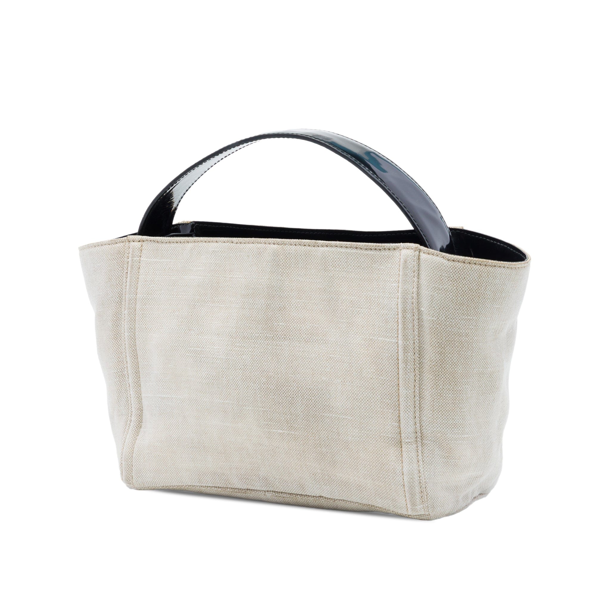 Prada Linen Blend Satchel