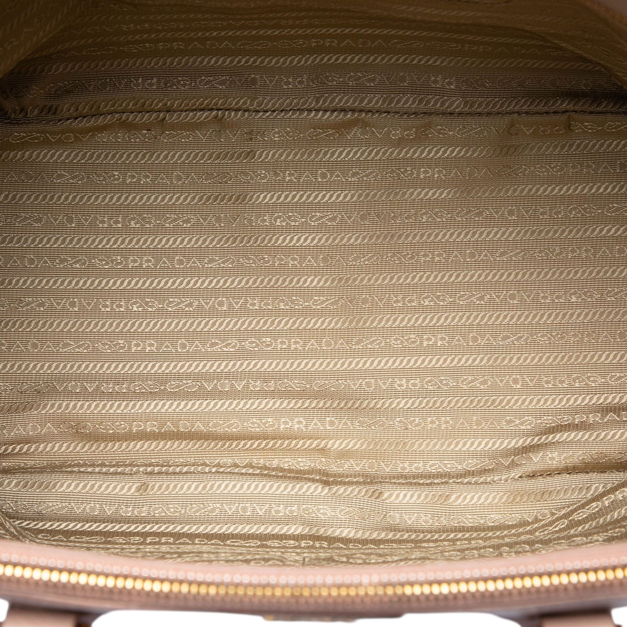 Prada Large Saffiano Lux Galleria Double Zip Satchel