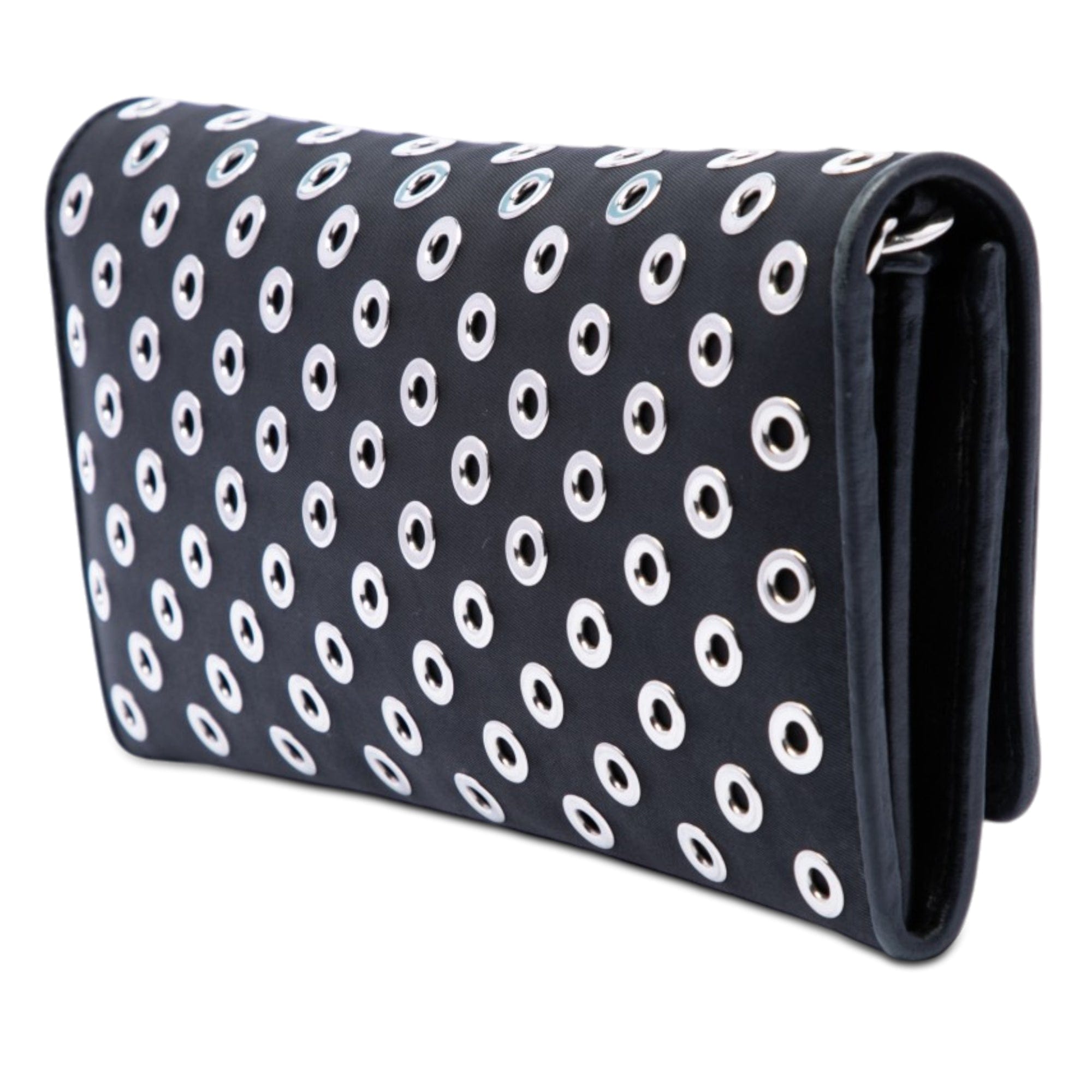 Prada Tessuto Grommet Wallet On Chain