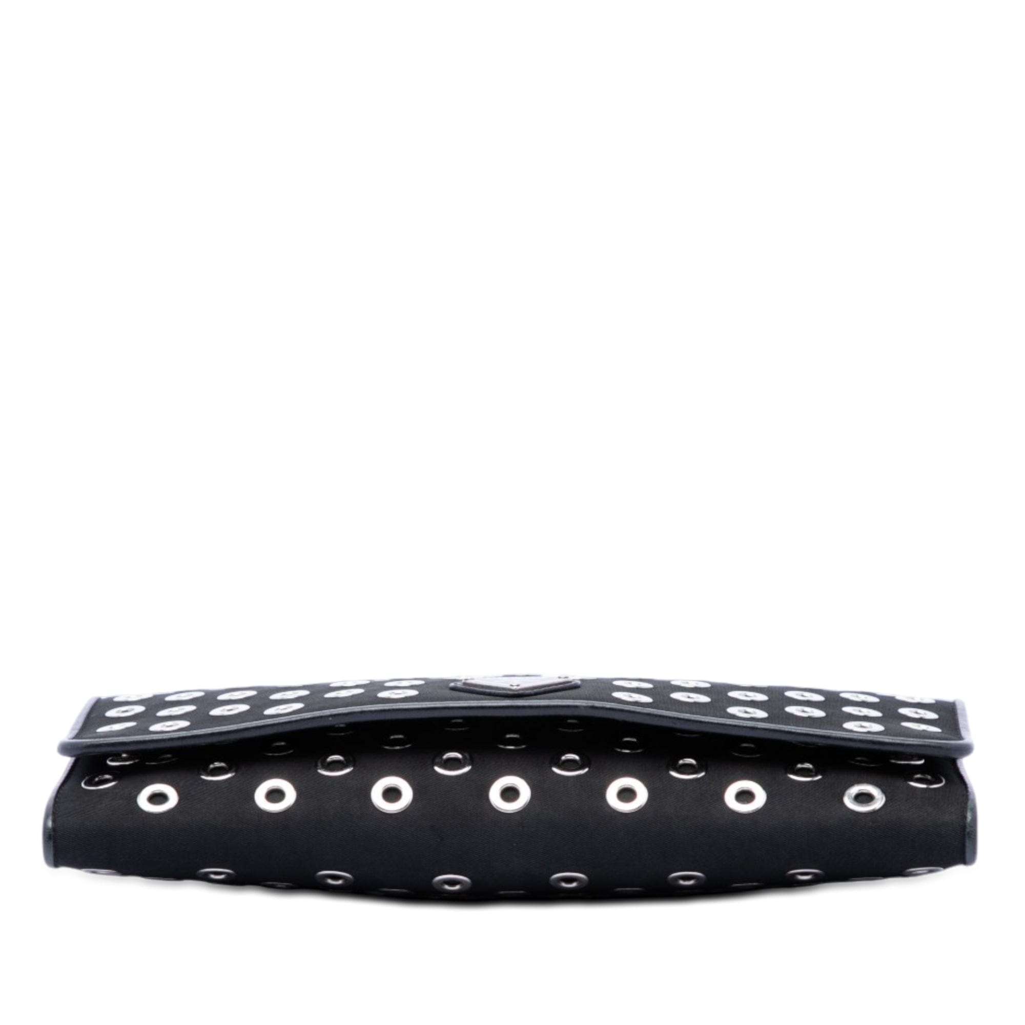 Prada Tessuto Grommet Wallet On Chain
