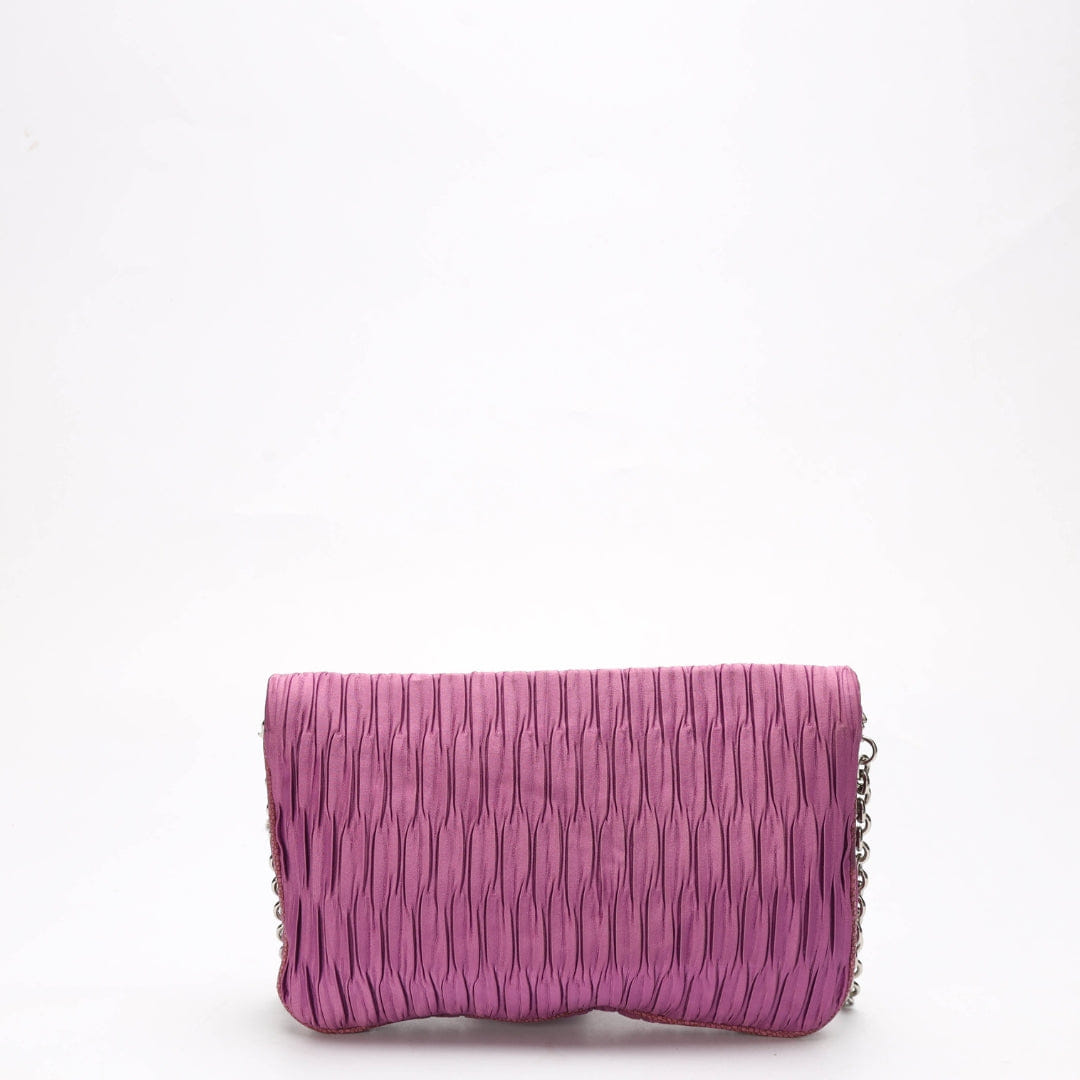Coach Madison Pink Pleated Cross Body Bag