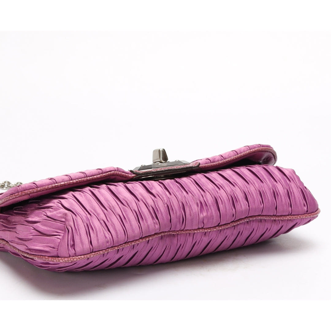 Coach Madison Pink Pleated Cross Body Bag