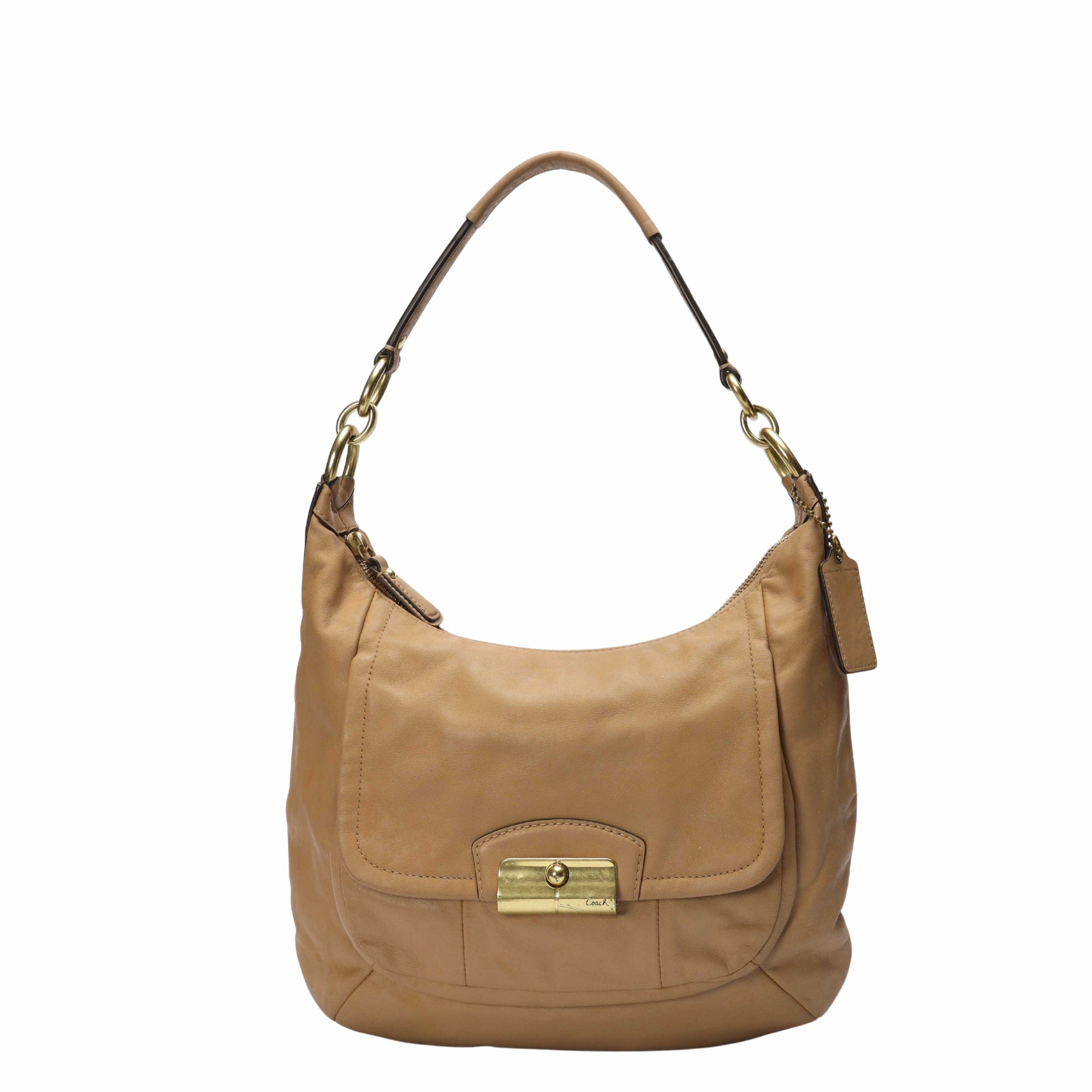 Coach Tan Kristin Hobo Shoulder Bag