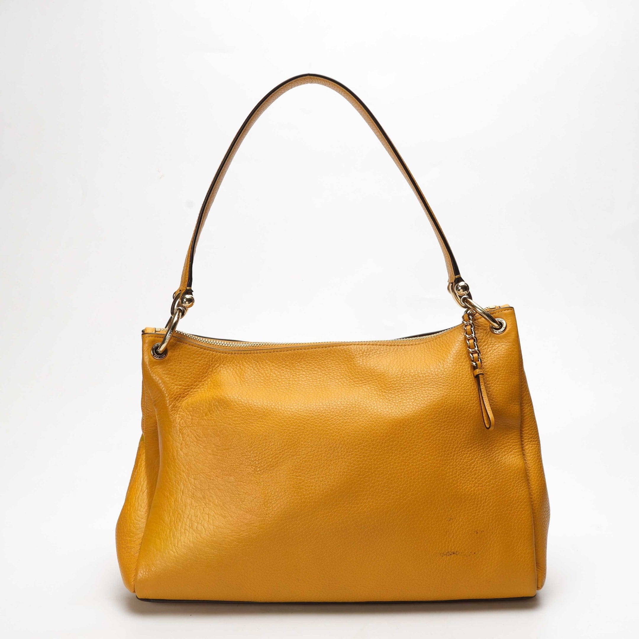Coach Mia Yellow Satchel Cross Body Bag