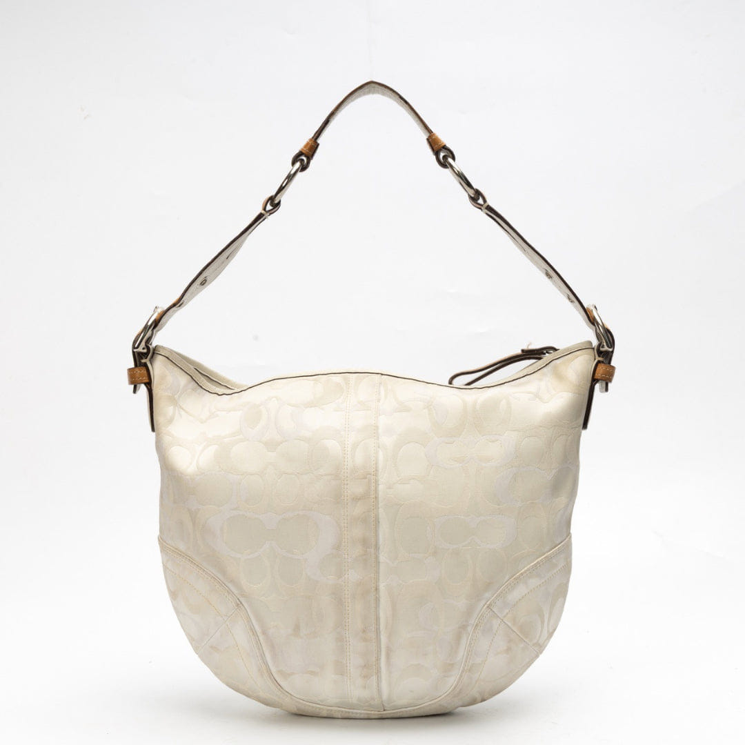 Coach Signature East West Duffle Shoulder Bag