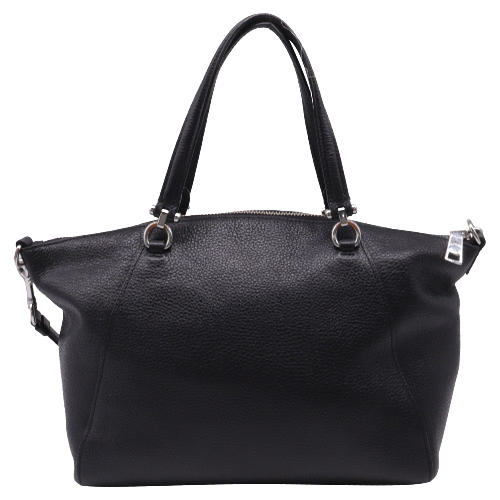 Coach Prairie Satchel Bag in Black Leather