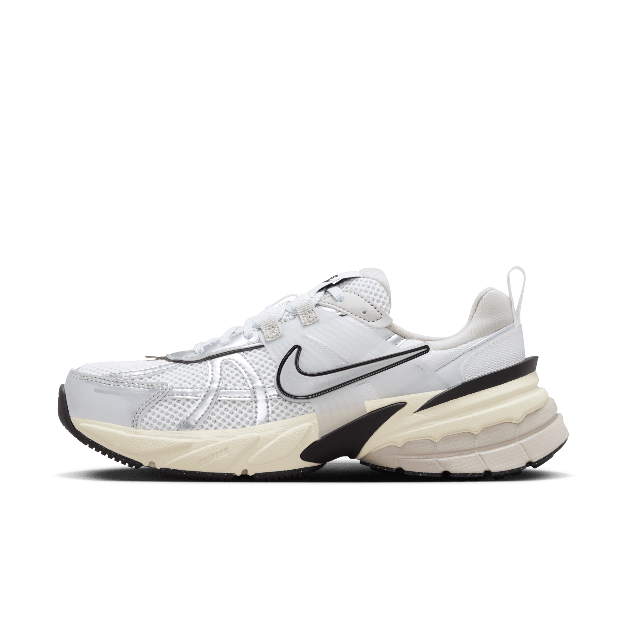 Nike WMNS V2K RUN - SUMMIT WHITE / METALLIC SILVER