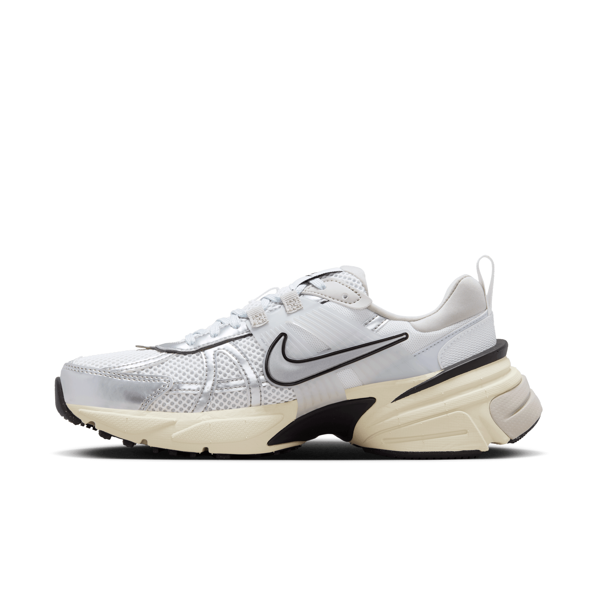 Nike WMNS V2K RUN - SUMMIT WHITE / METALLIC SILVER