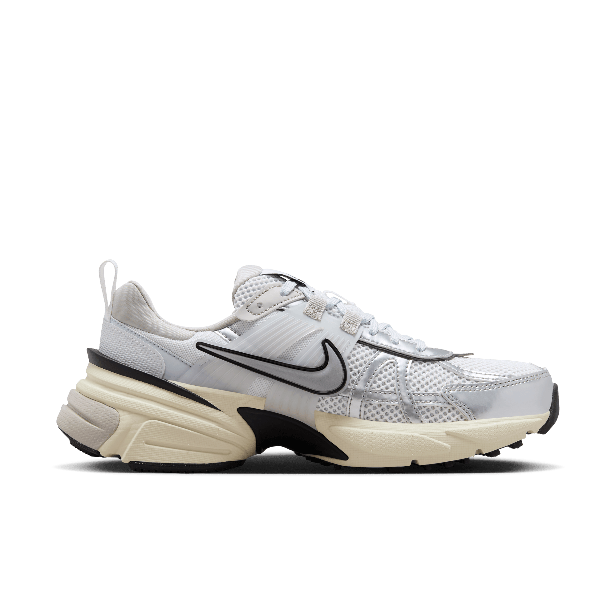 Nike WMNS V2K RUN - SUMMIT WHITE / METALLIC SILVER