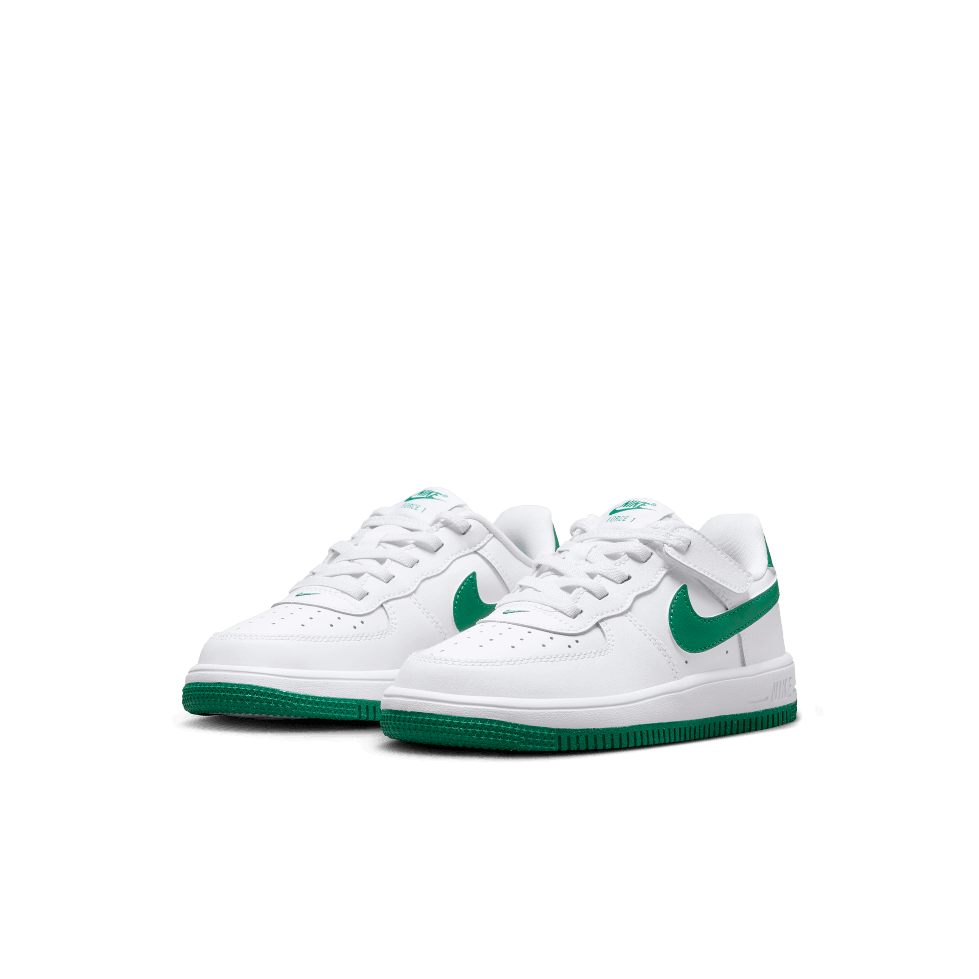 Nike FORCE 1 LOW EASYON (PS) - WHITE / MALACHITE