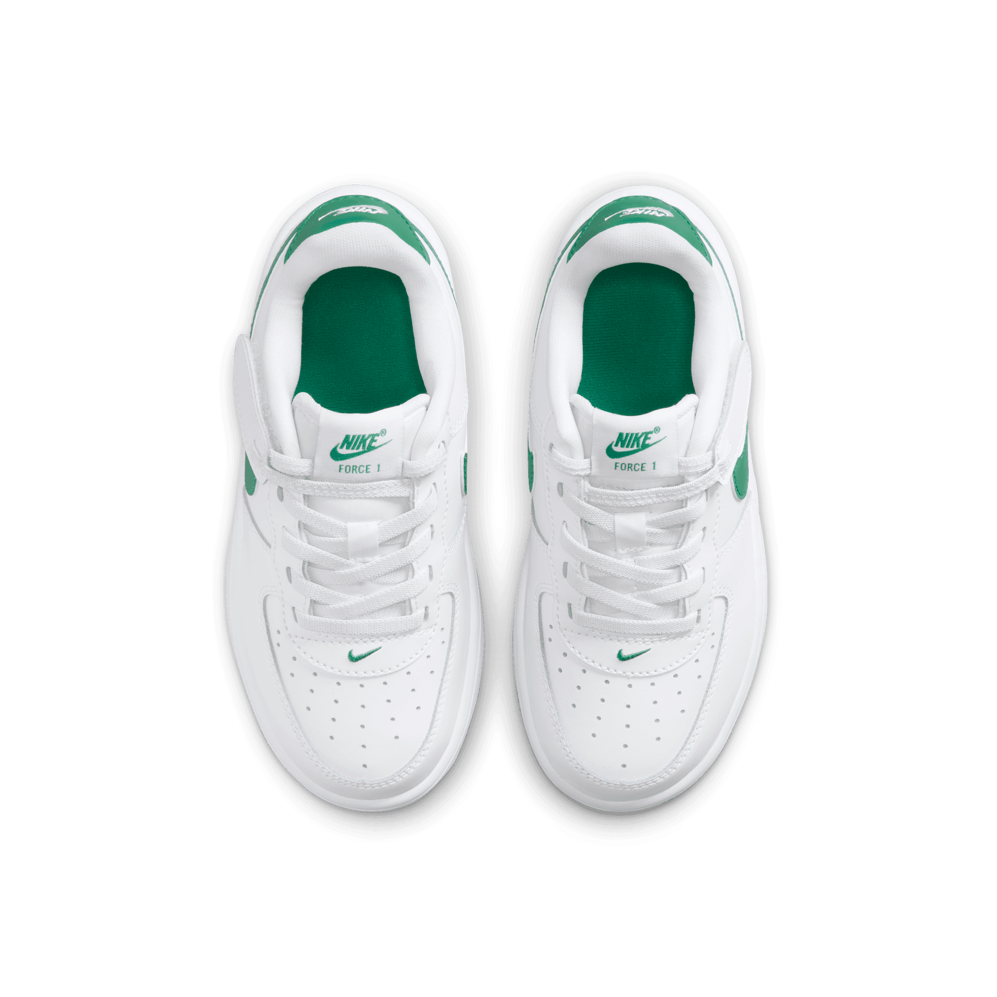 Nike FORCE 1 LOW EASYON (PS) - WHITE / MALACHITE