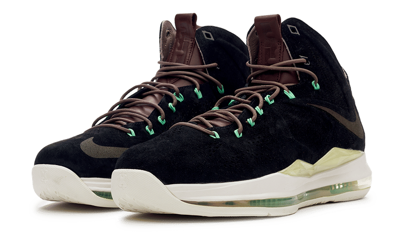 Nike LeBron 10 EXT QS Black Suede