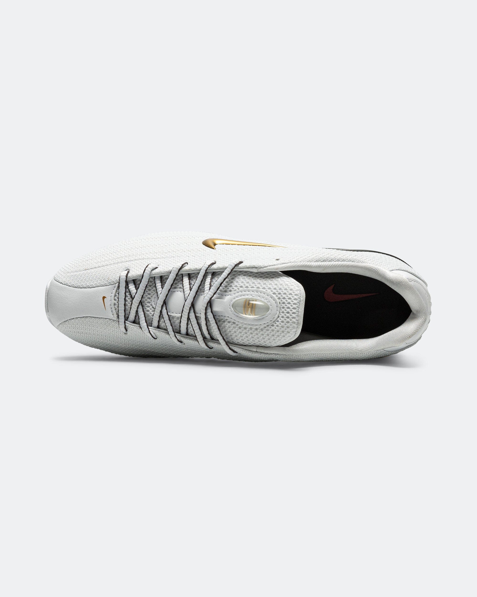 Nike Womens Shox Z - White/Metallic Gold - Varsity Red