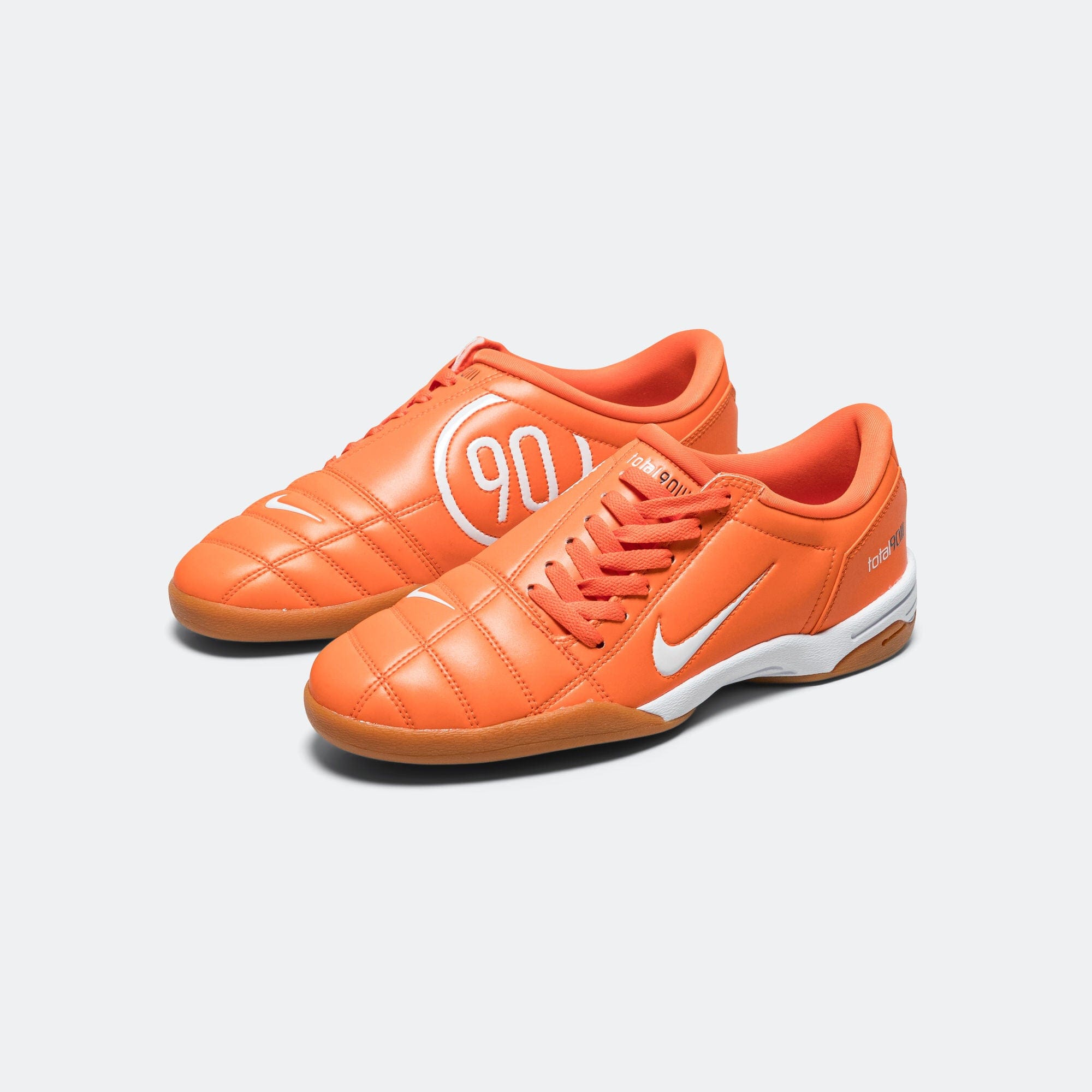 Nike T90 SP - Safety Orange/White - Gum Medium Brown