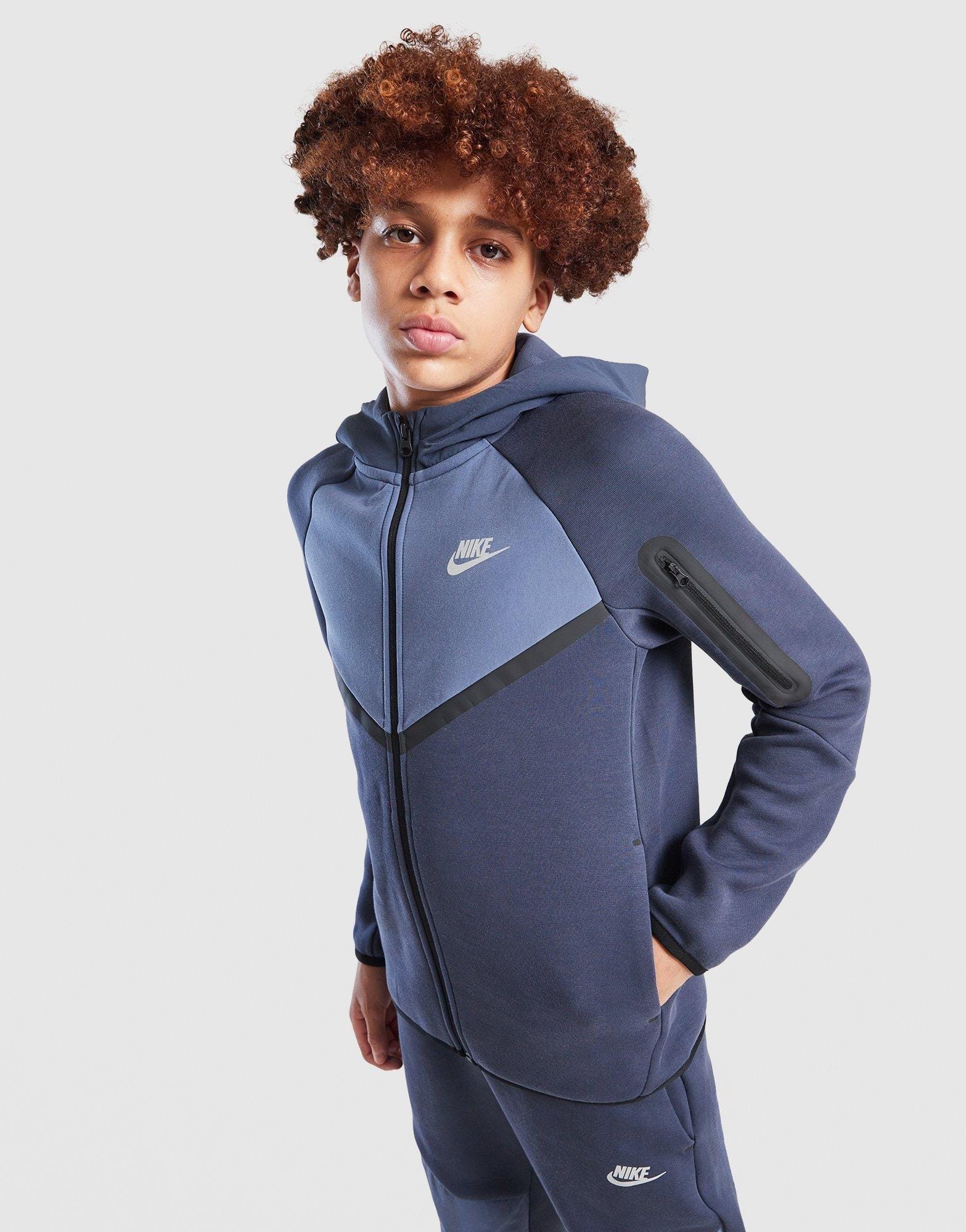 Nike Tech Mix Full Zip Hoodie Junior's