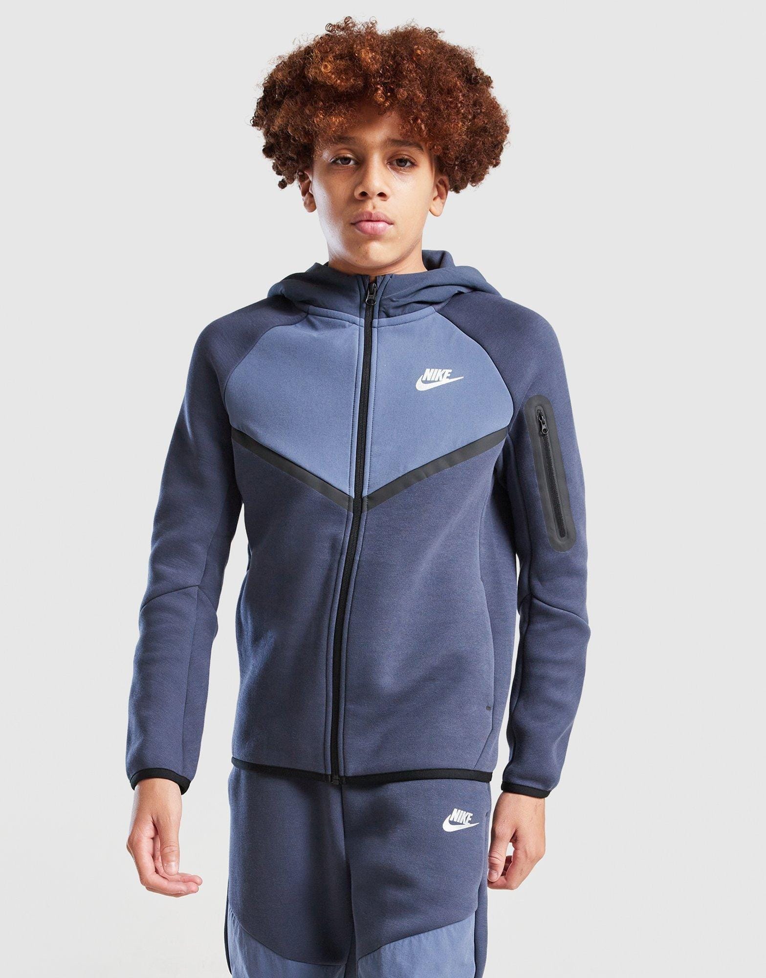 Nike Tech Mix Full Zip Hoodie Junior's