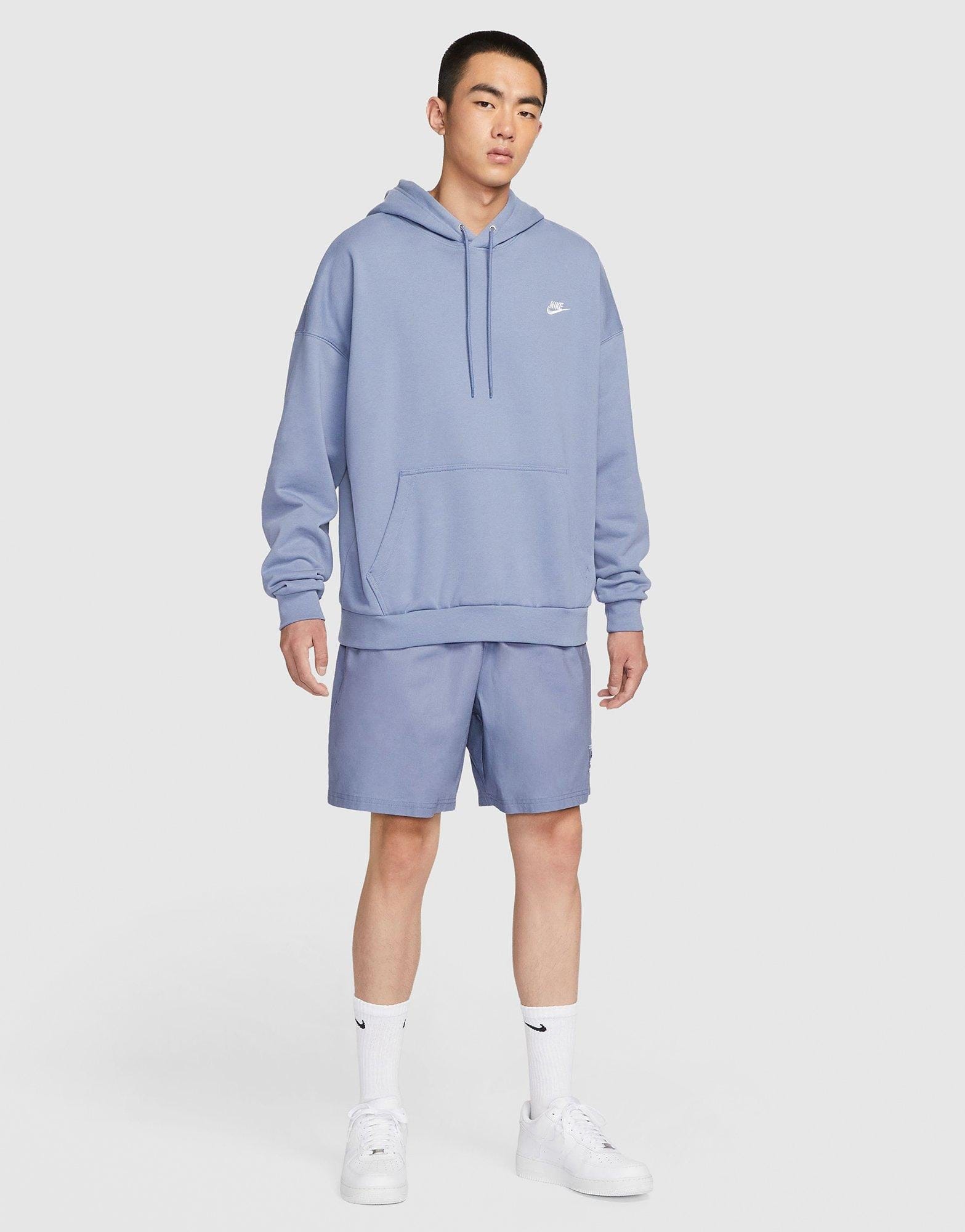 Nike Club Fleece French Terry Pullover Hoodie