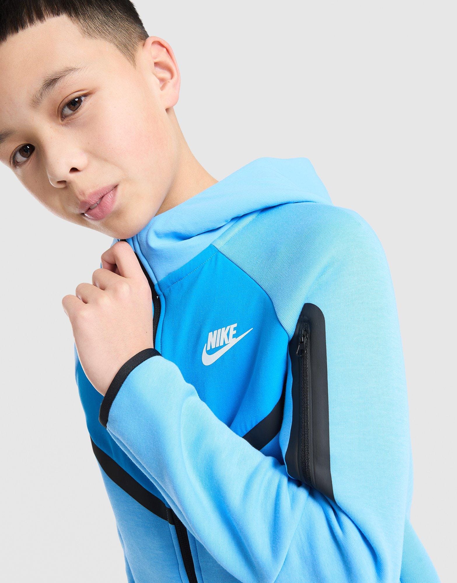 Nike Tech Mix Full Zip Hoodie Junior