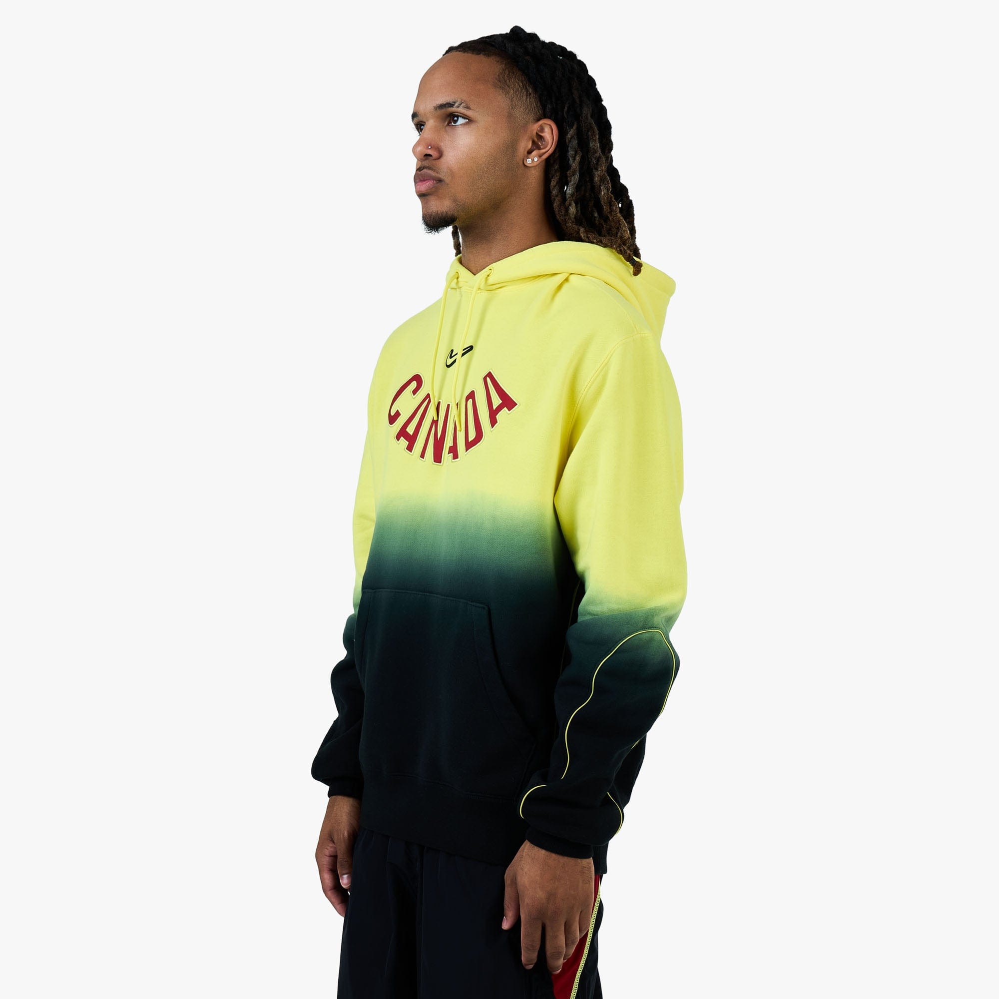 Nike x Canada x NOCTA CS Hoodie Sonic Yellow / Black - Gym Red