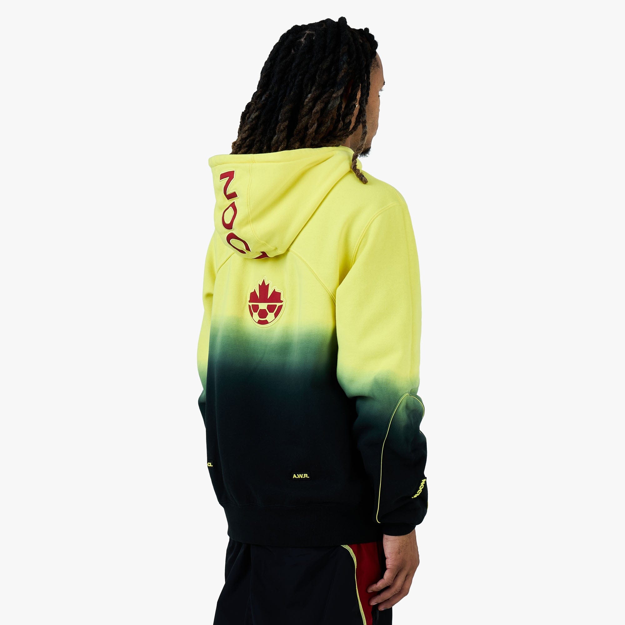 Nike x Canada x NOCTA CS Hoodie Sonic Yellow / Black - Gym Red