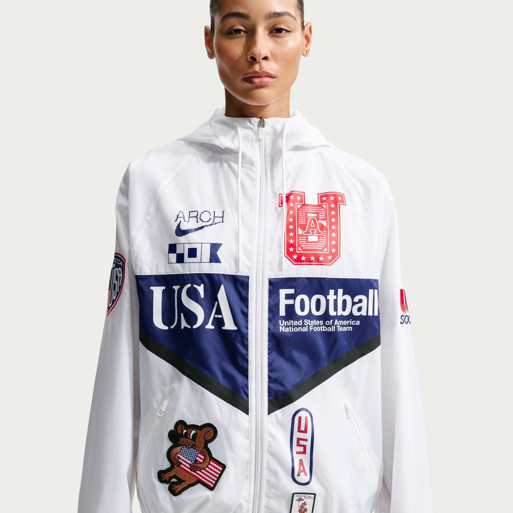 Nike USA x V.A.A. Anthem Jacket White