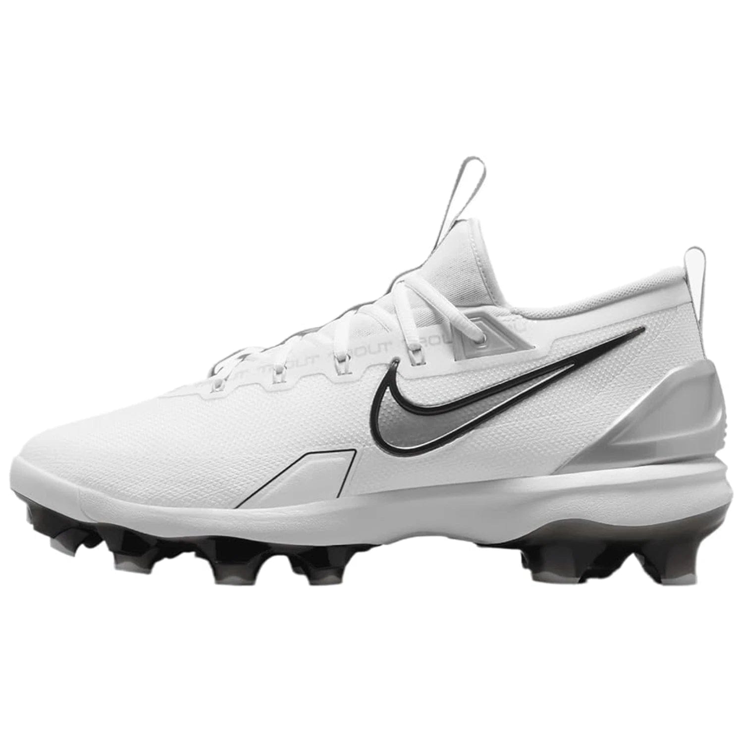 Nike Force TroutElite MCS FZ0884 - 102 Men's White Baseball Cleats RHS9156