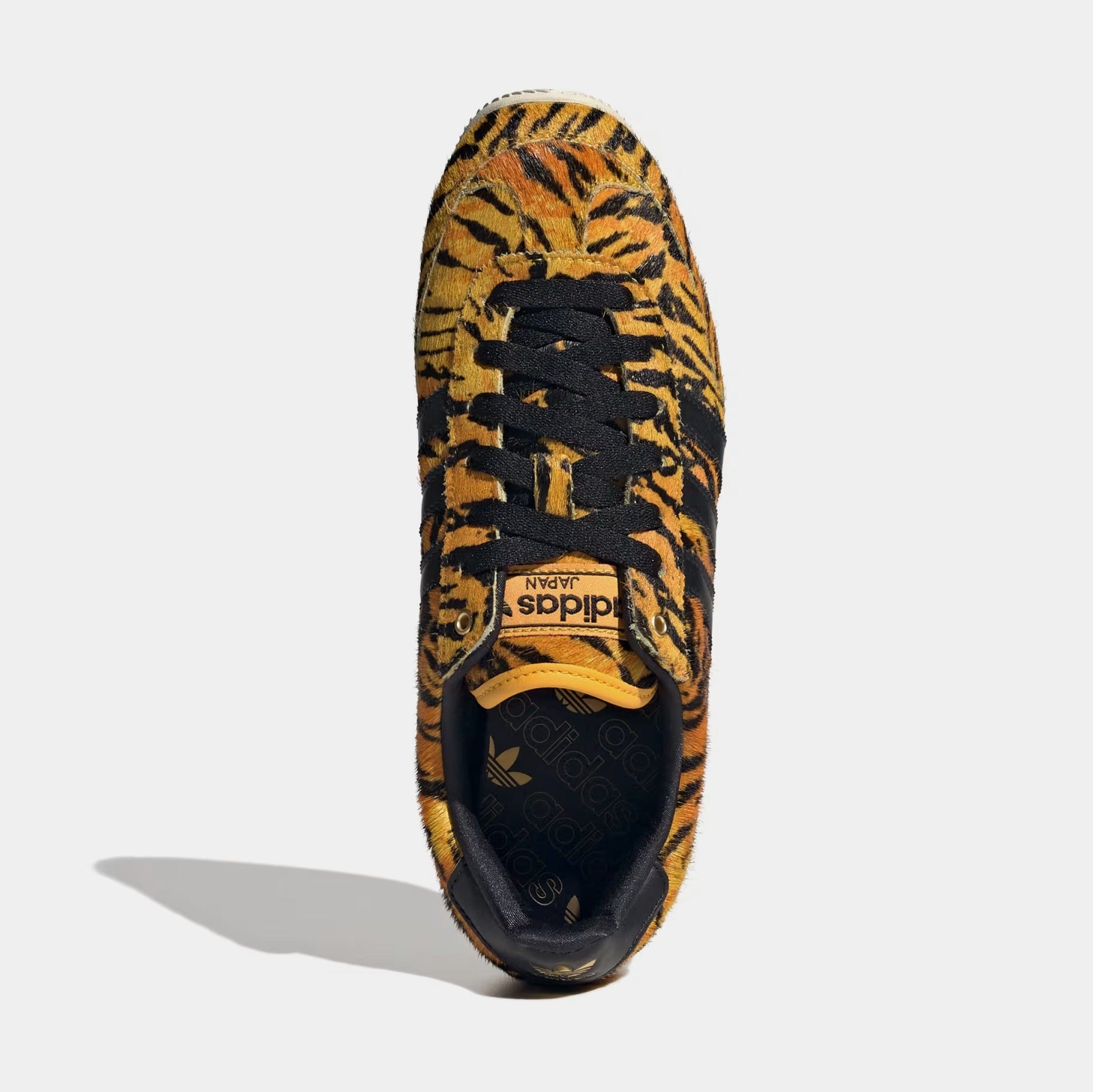 adidas Japan Tiger Womens Lifestyle Shoes (Yellow/Core Black/Crew Yellow)