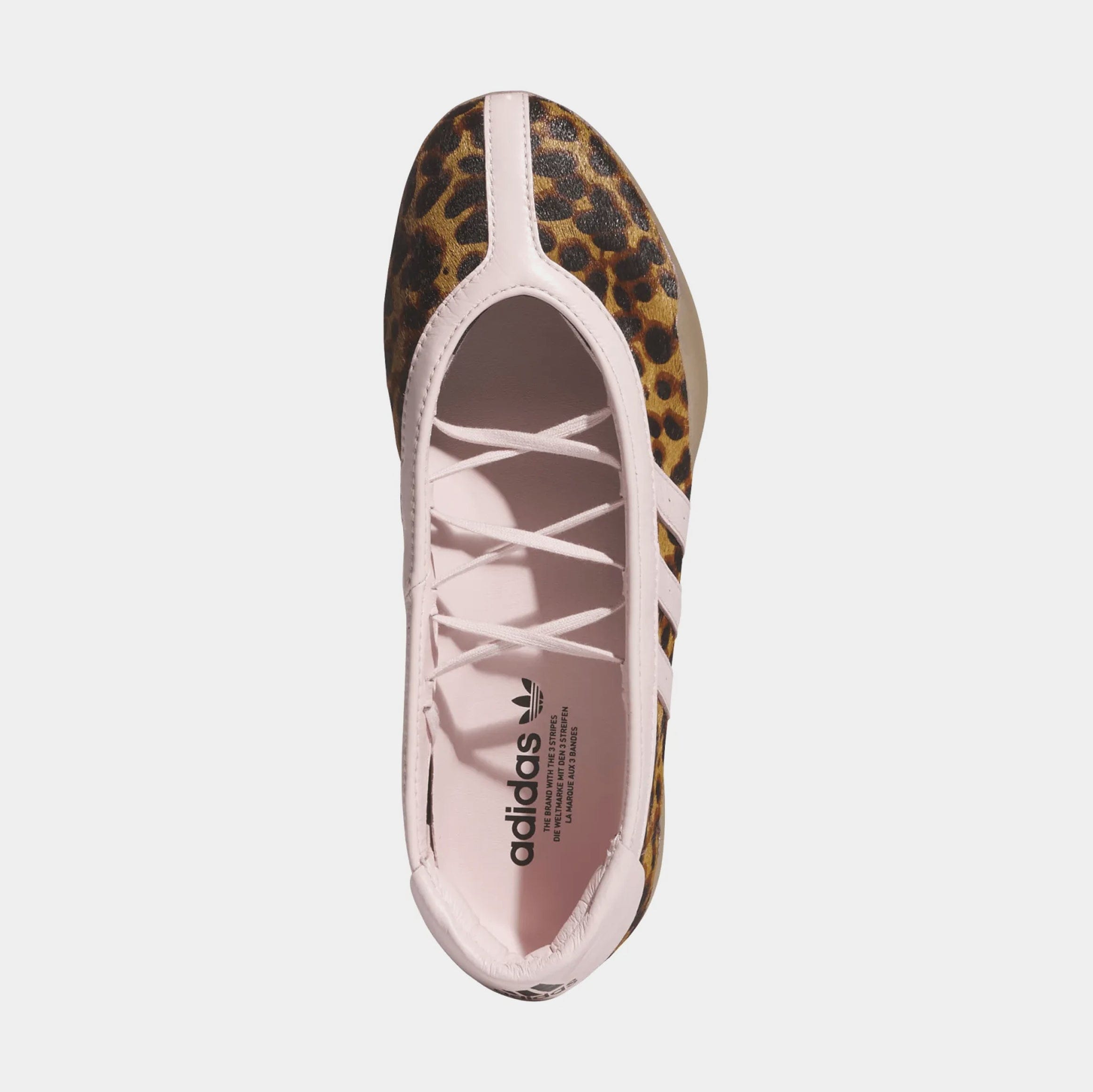 adidas Taekwondo Mei Ballet Leopard Womens Lifestyle Shoes (Supplier Colour/Clear Pink/Gum)