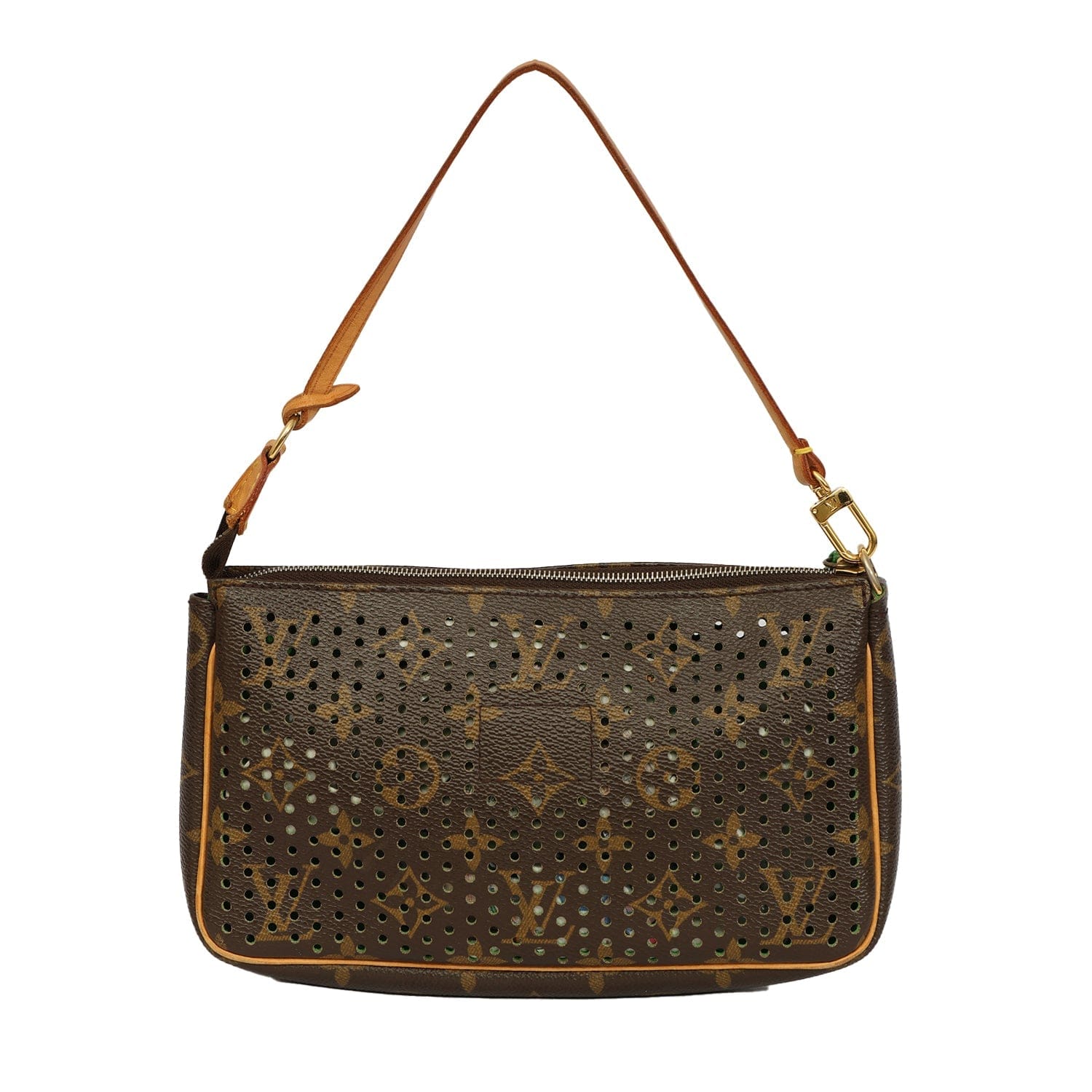 LOUIS VUITTON PERFORATED MONOGRAM POCHETTE ACCESSORIES BAG
