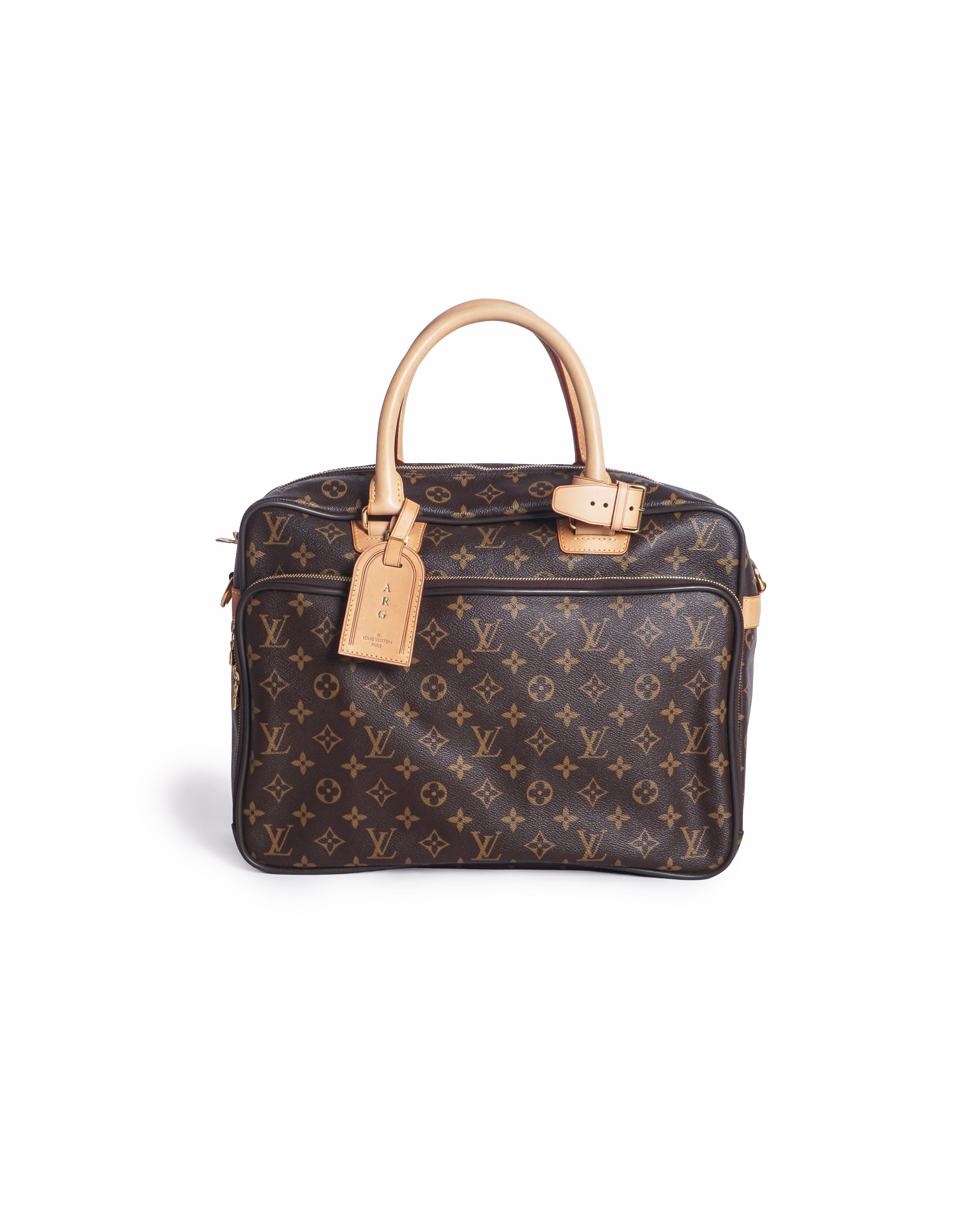 Louis Vuitton Alizé 24 Heures Travel Bag Monogram Canvas & Leather