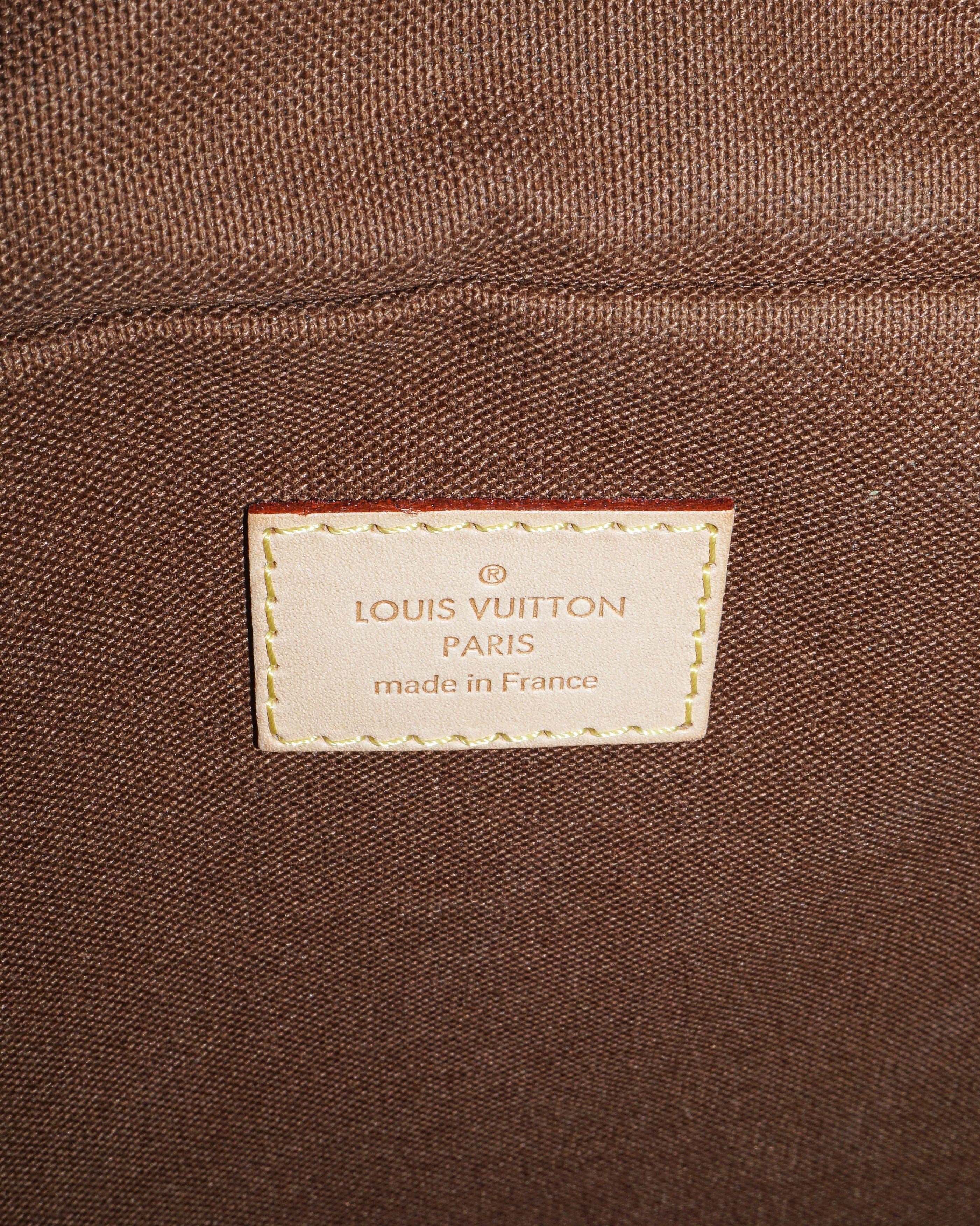 Louis Vuitton Alizé 24 Heures Travel Bag Monogram Canvas & Leather