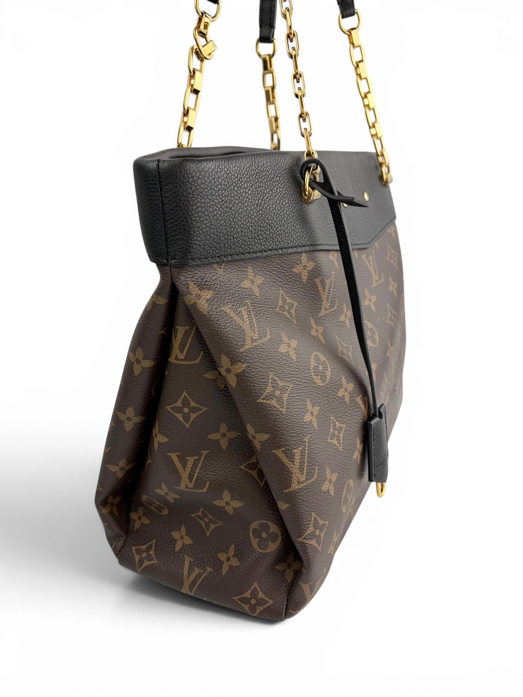 Louis Vuitton Monogram Black Pallas Shopper