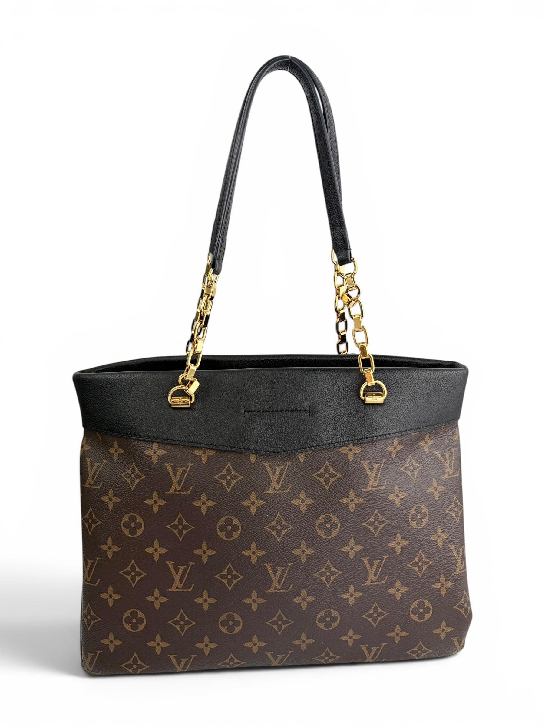 Louis Vuitton Monogram Black Pallas Shopper