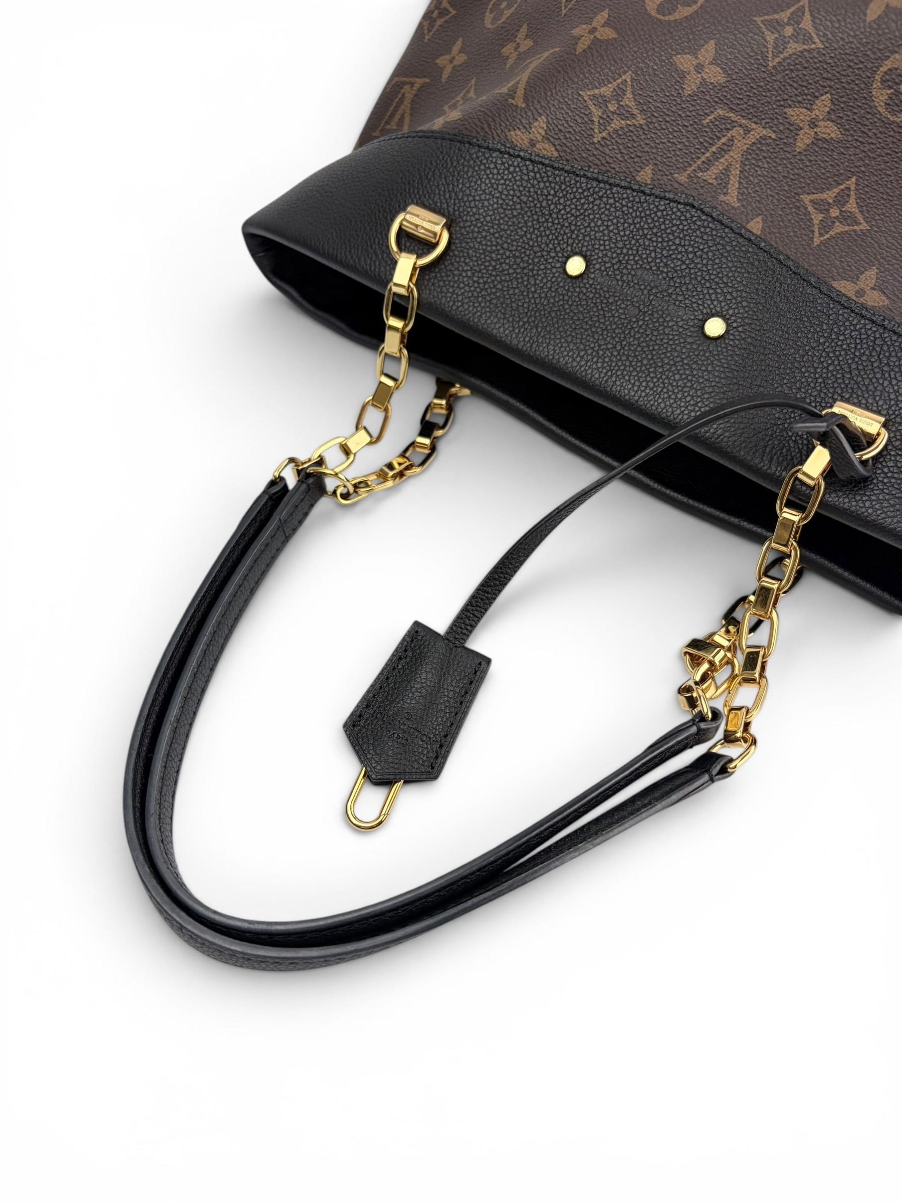 Louis Vuitton Monogram Black Pallas Shopper
