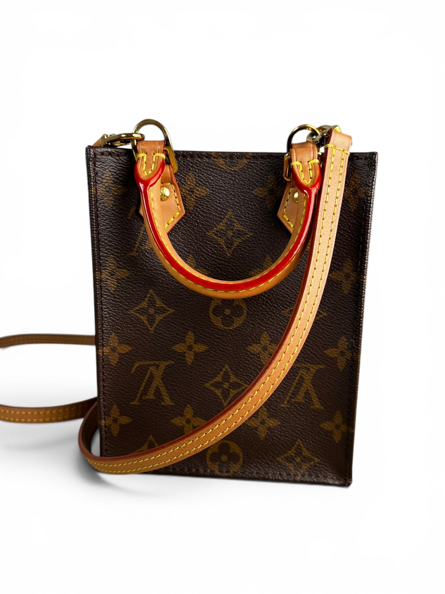 Louis Vuitton Monogram Canvas Petit Sac Plat