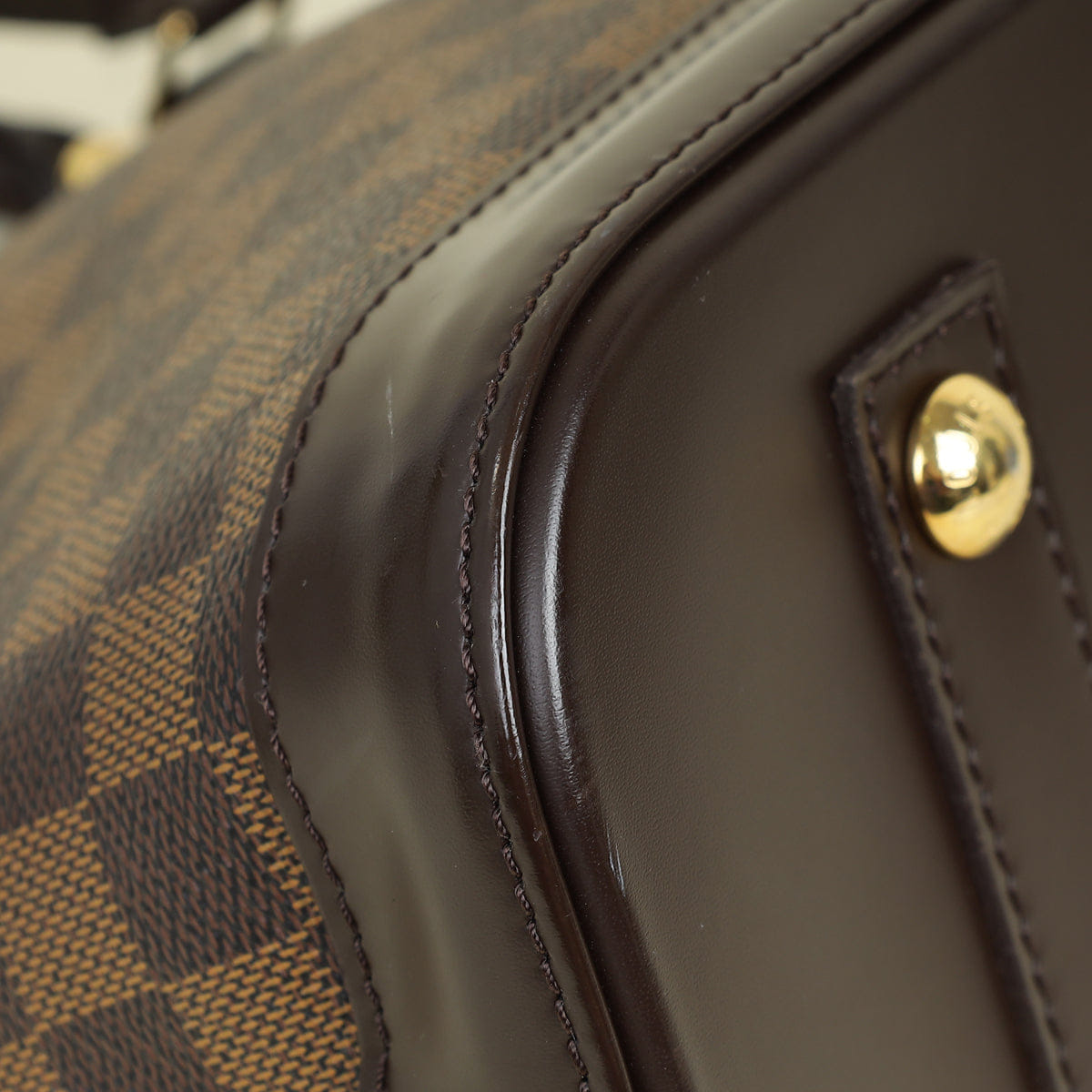Louis Vuitton Damier Ebene Alma PM Bag